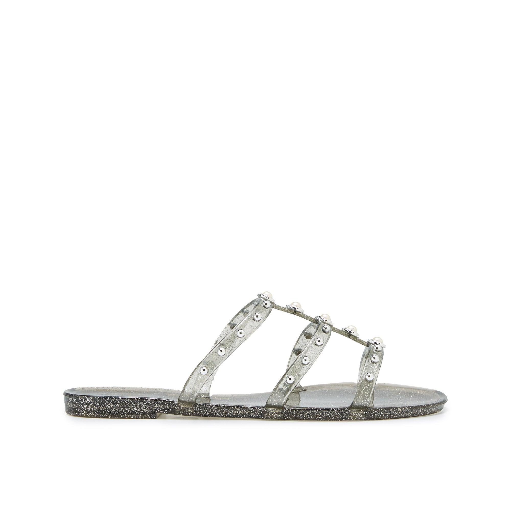 Alice Antonio Flat Sandals Black - Jelly Bunny Thailand Official Online Store