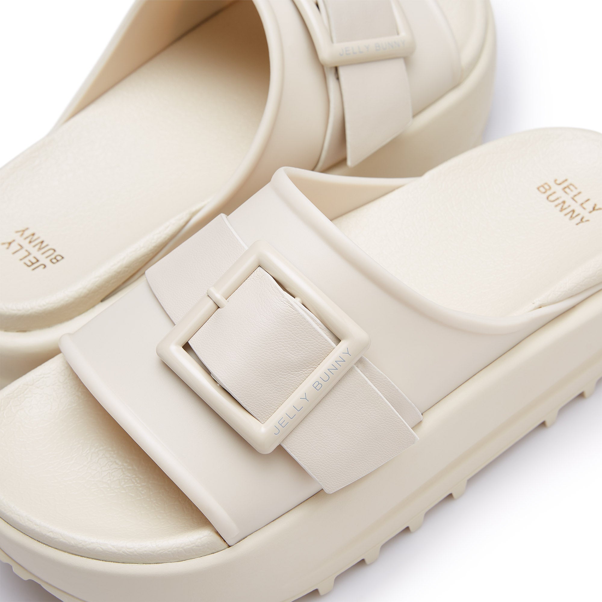 Bente Maya Platform Sandals Ivory