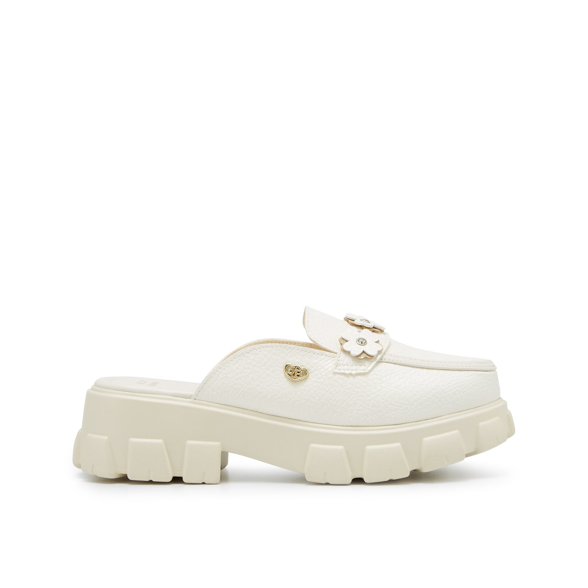 Maggie Baileena Platform Sandals White