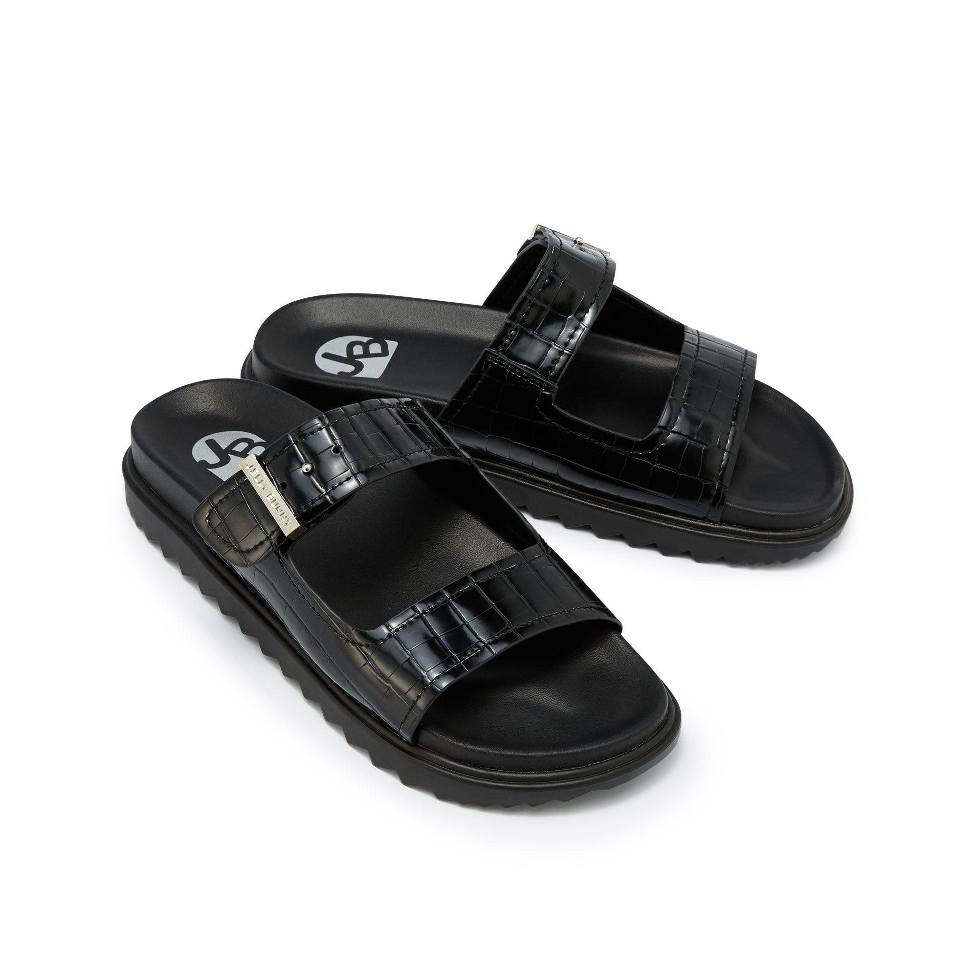 Astarion M Flat Sandals Black - Jelly Bunny Thailand Official Online Store