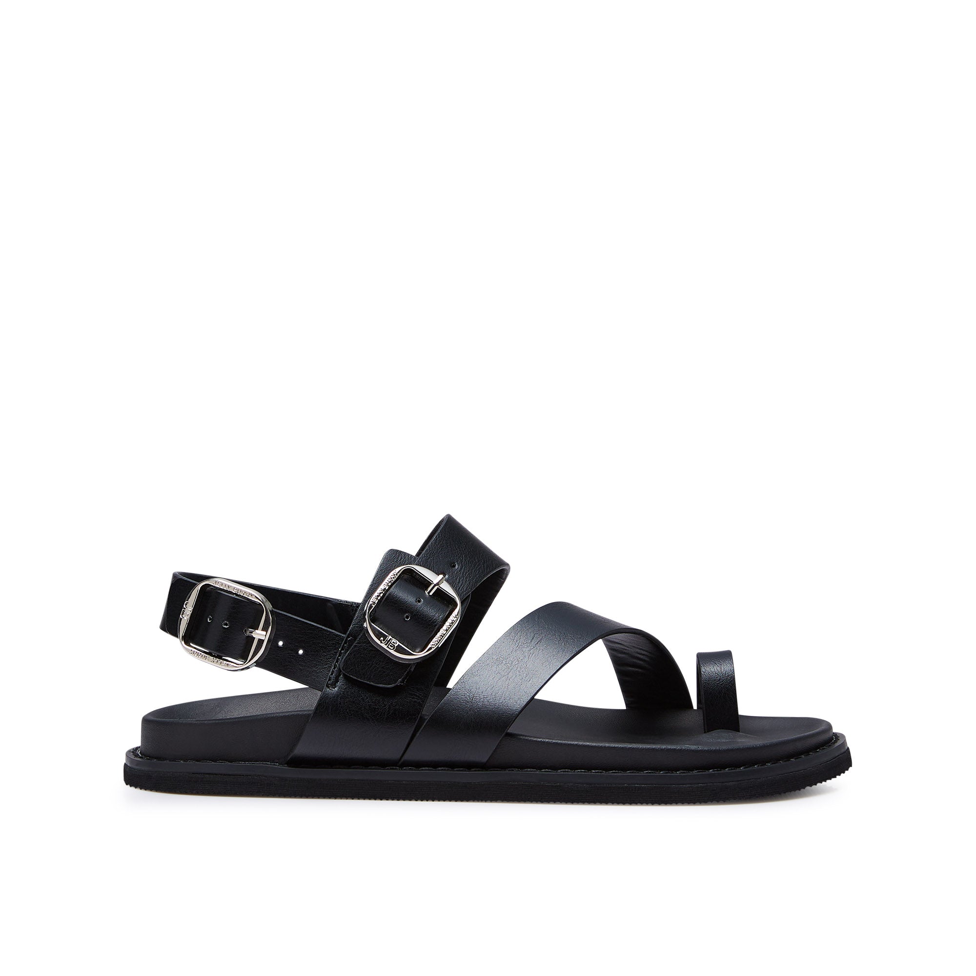 Ximena M Flat Sandals Black