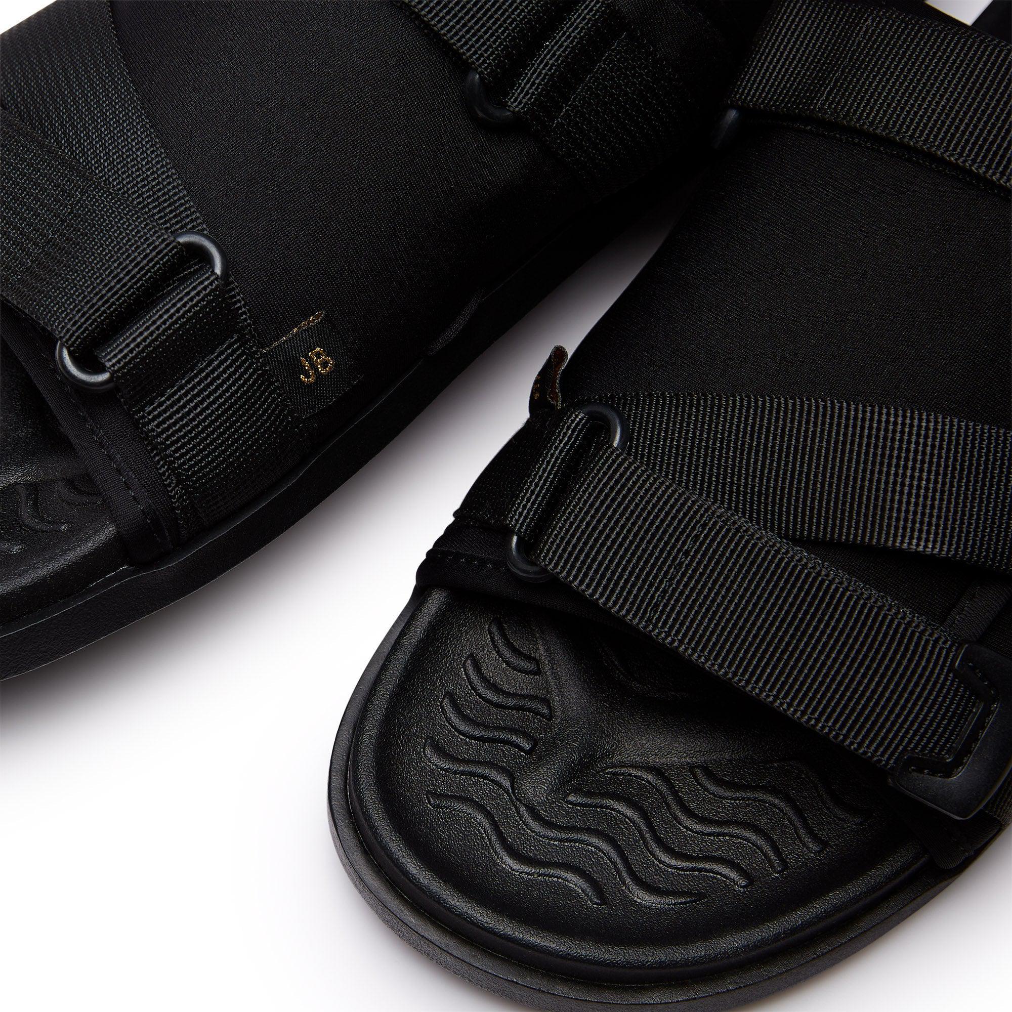 Ancunin M Flat Sandals Black - Jelly Bunny Thailand Official Online Store