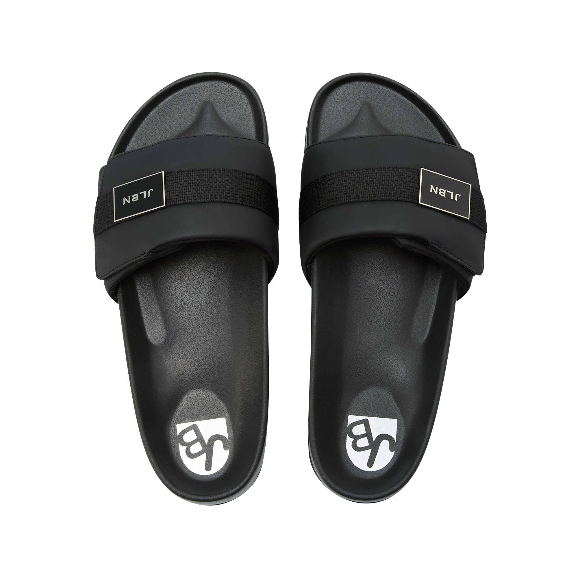 Slide Mens Jlbn Flat Slides Black - Jelly Bunny Thailand Official Online Store