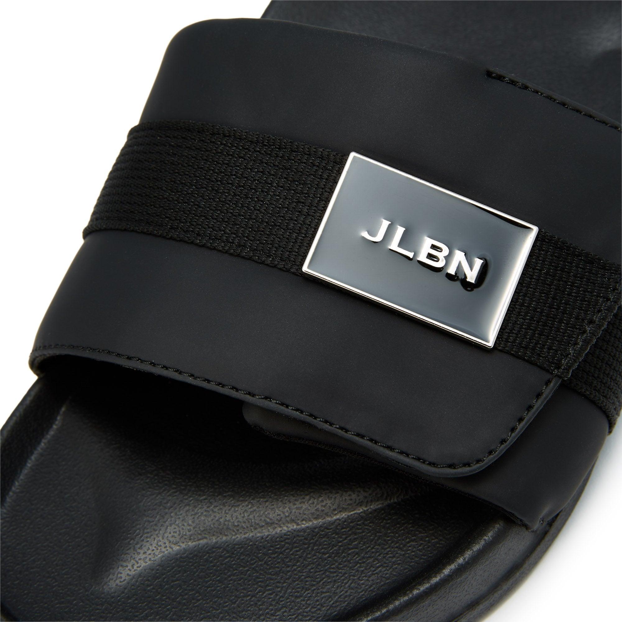 Slide Mens Jlbn Flat Slides Black - Jelly Bunny Thailand Official Online Store