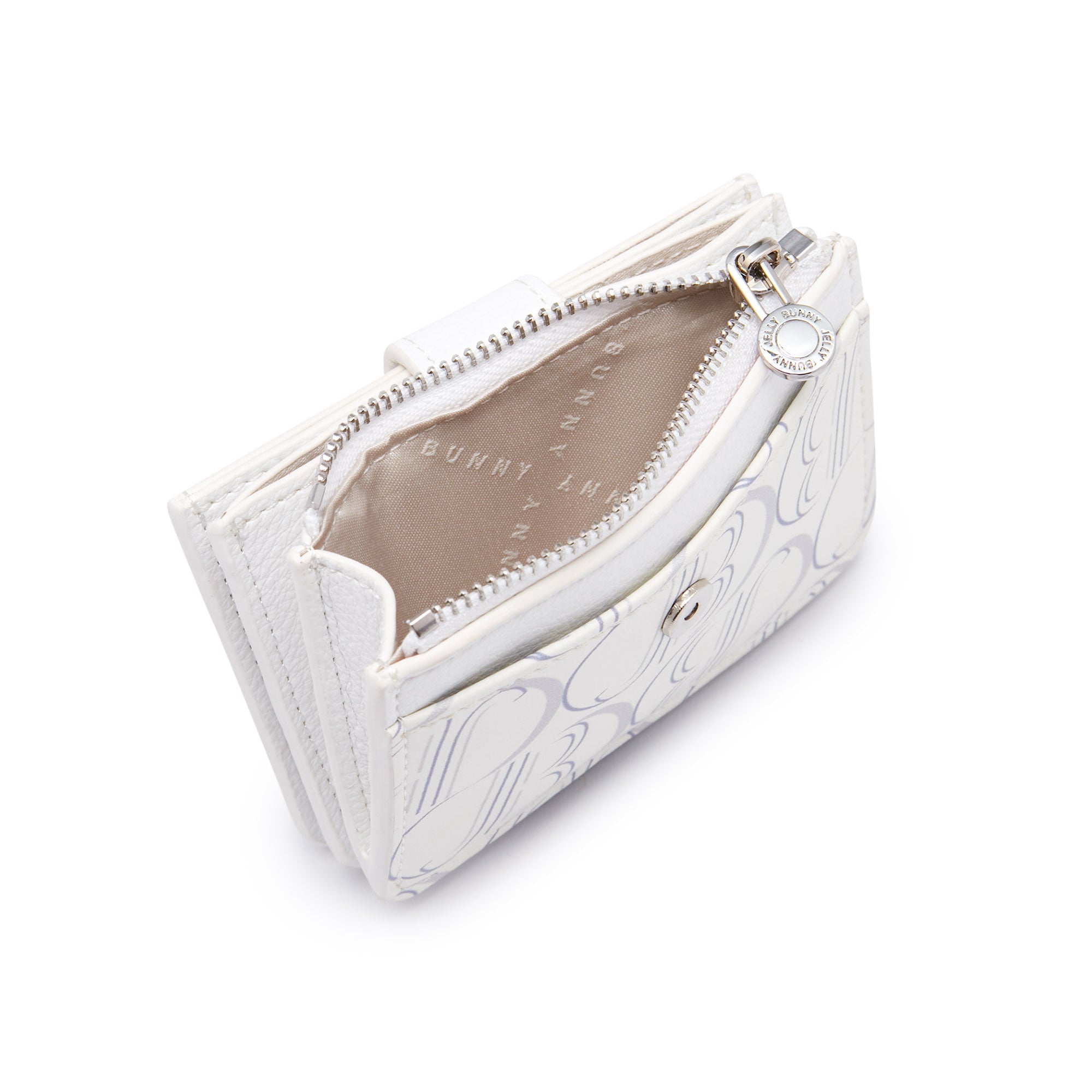 Dahny Short Wallet White