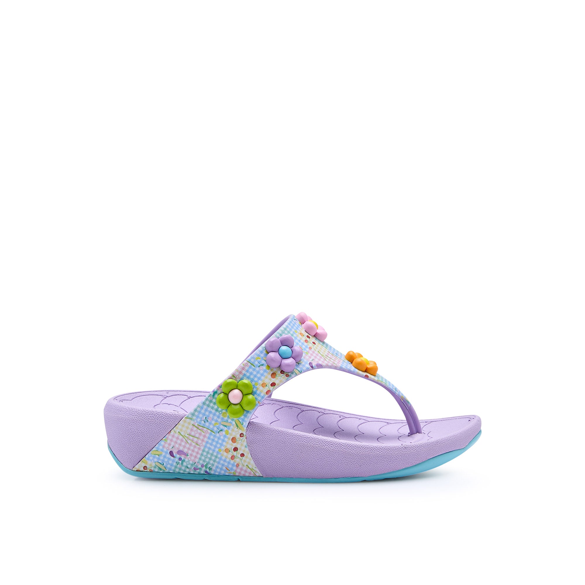 รองเท้าแตะสำหรับเด็ก Mini Bunny Soft Valley  Purple