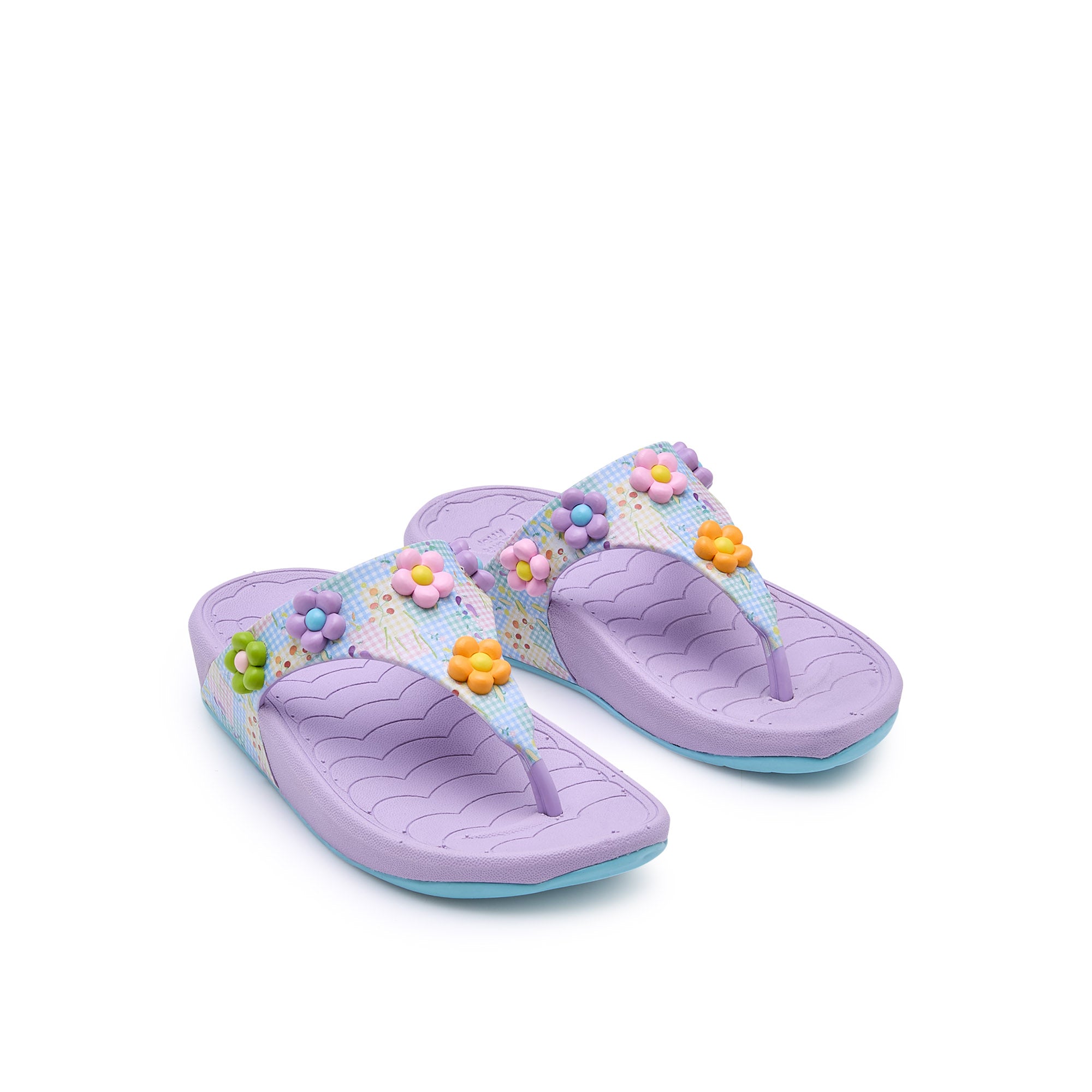 รองเท้าแตะสำหรับเด็ก Mini Bunny Soft Valley  Purple
