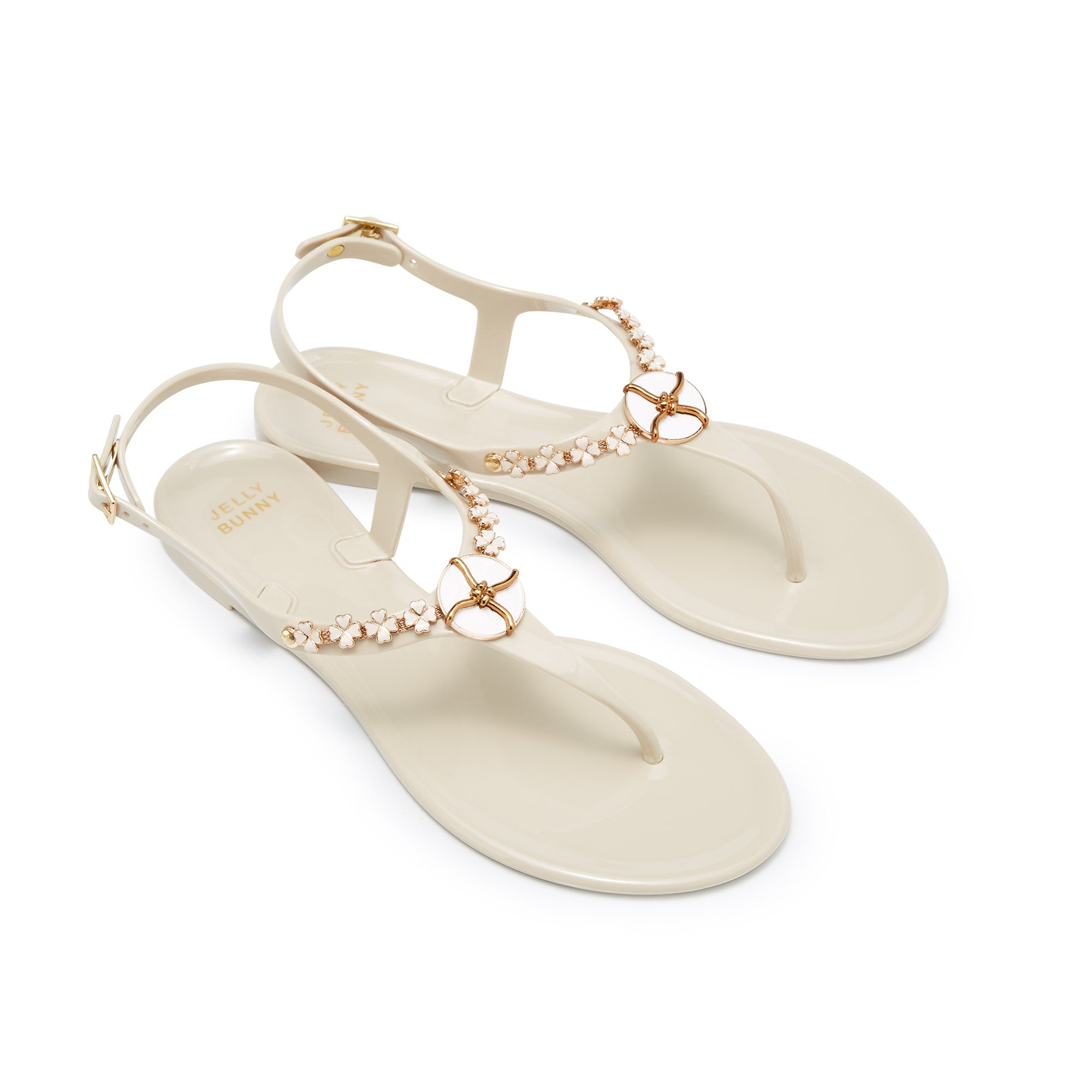 Vivian Twinkle Sandals Ivory