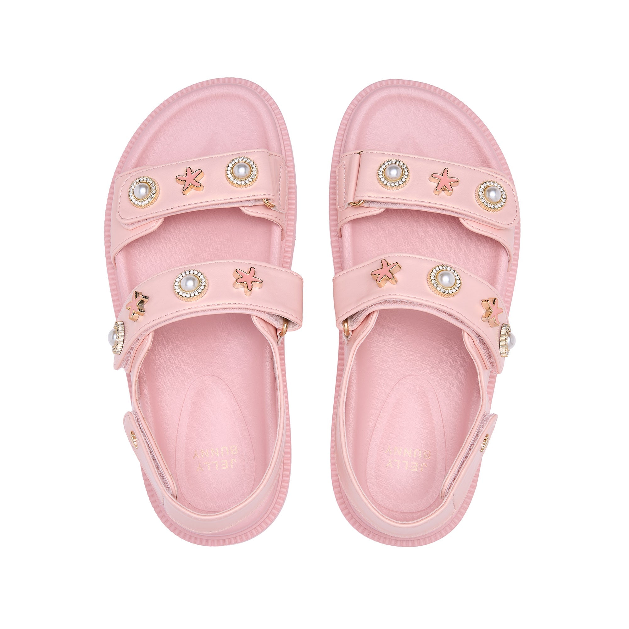 รองเท้าแพลตฟอร์ม Manjiro Pearl Light Pink