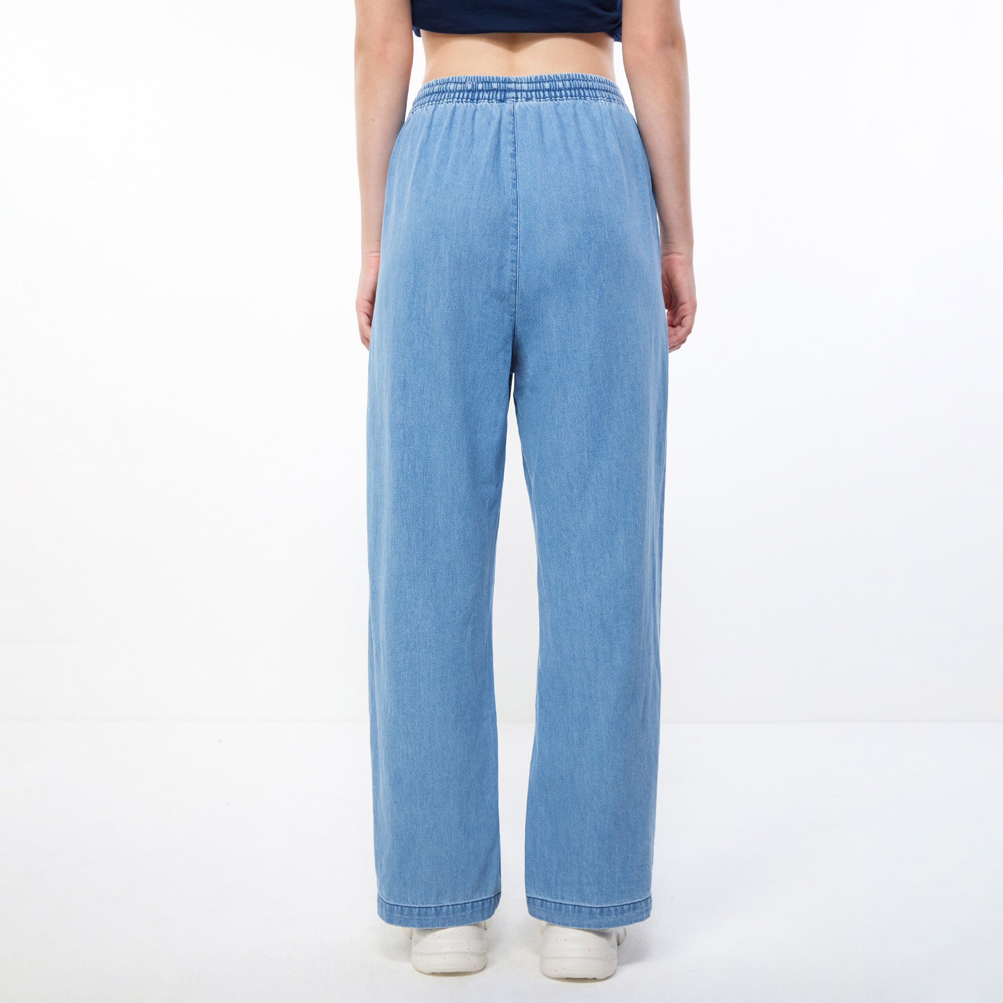 Sport Club Denim Track Pants Blue