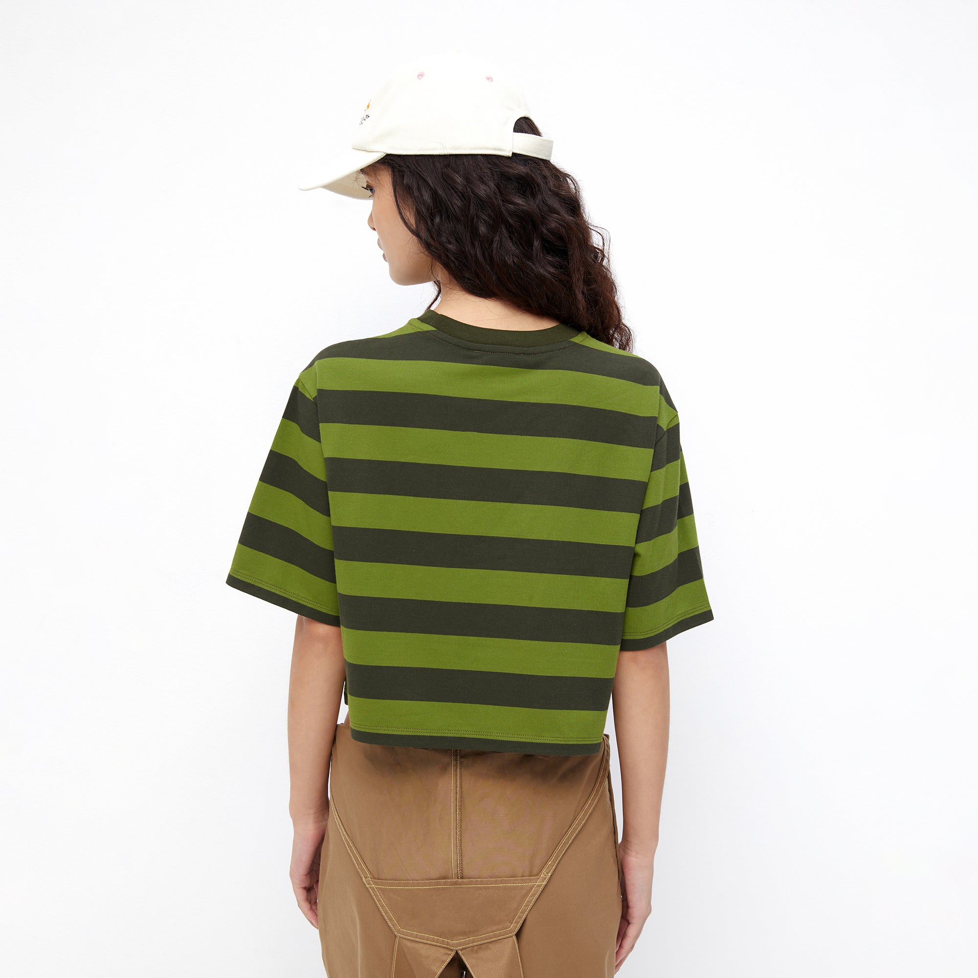 Out Of The Forest Cropped Tee Multi Color