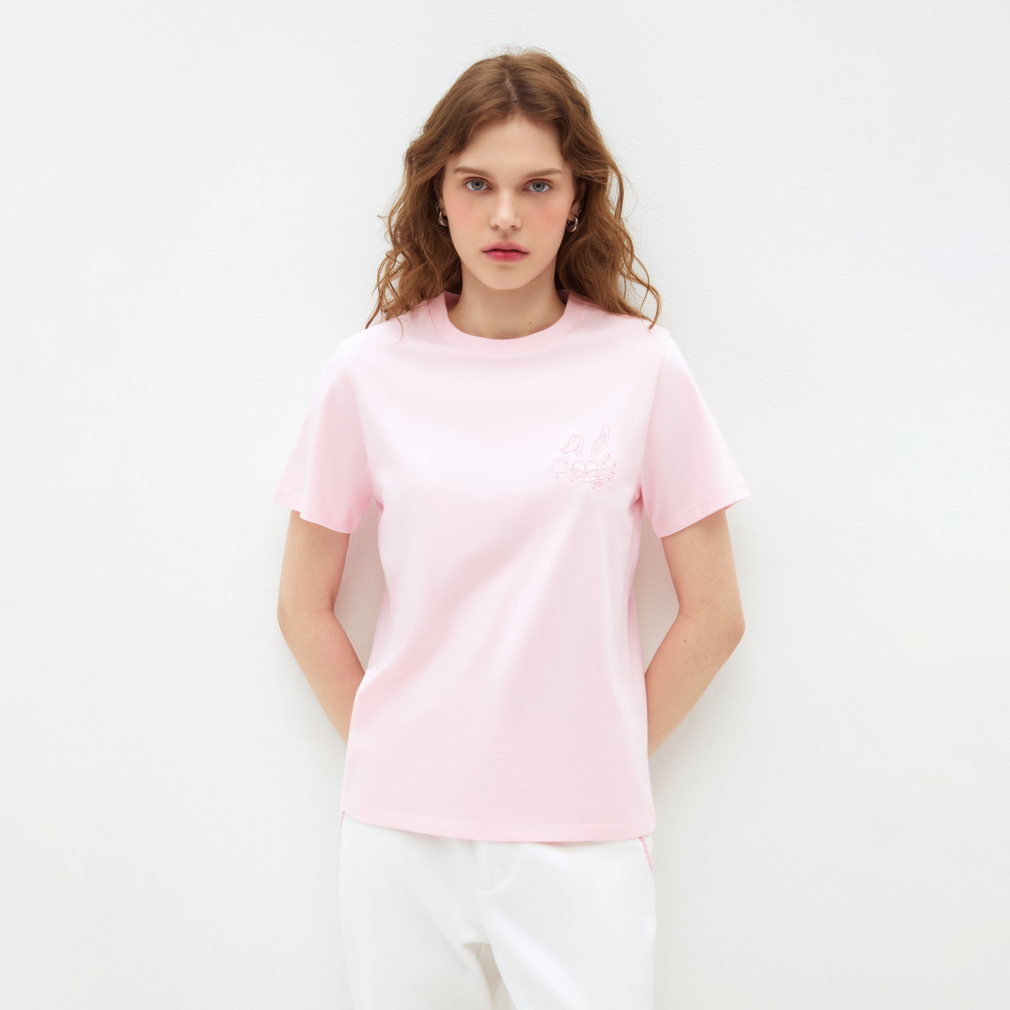 Jb Jeremy Relaxed-Fit T-Shirt Pink