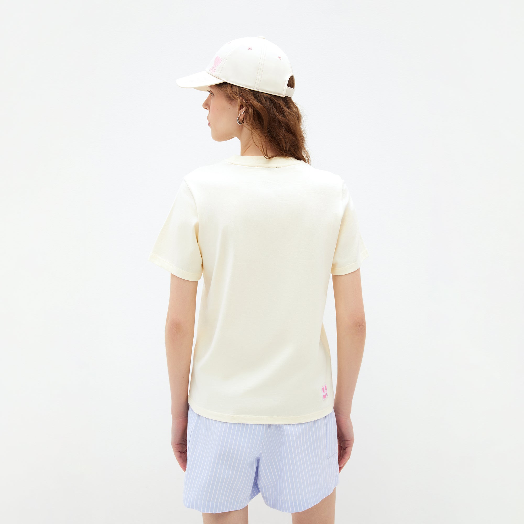 Jb Jeremy Relaxed-Fit T-Shirt Cream