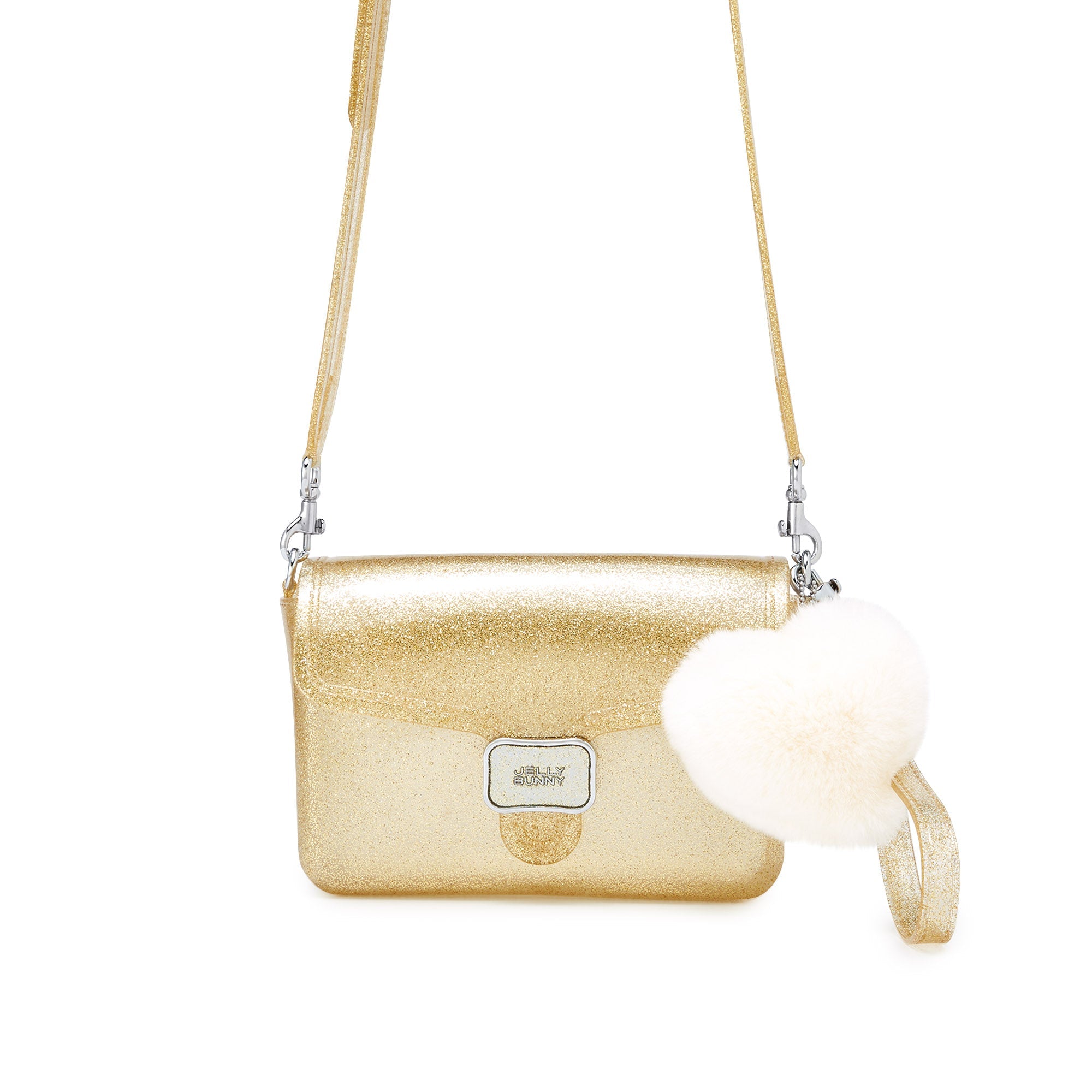 Tiptop Crossbody Bag Glitter Gold