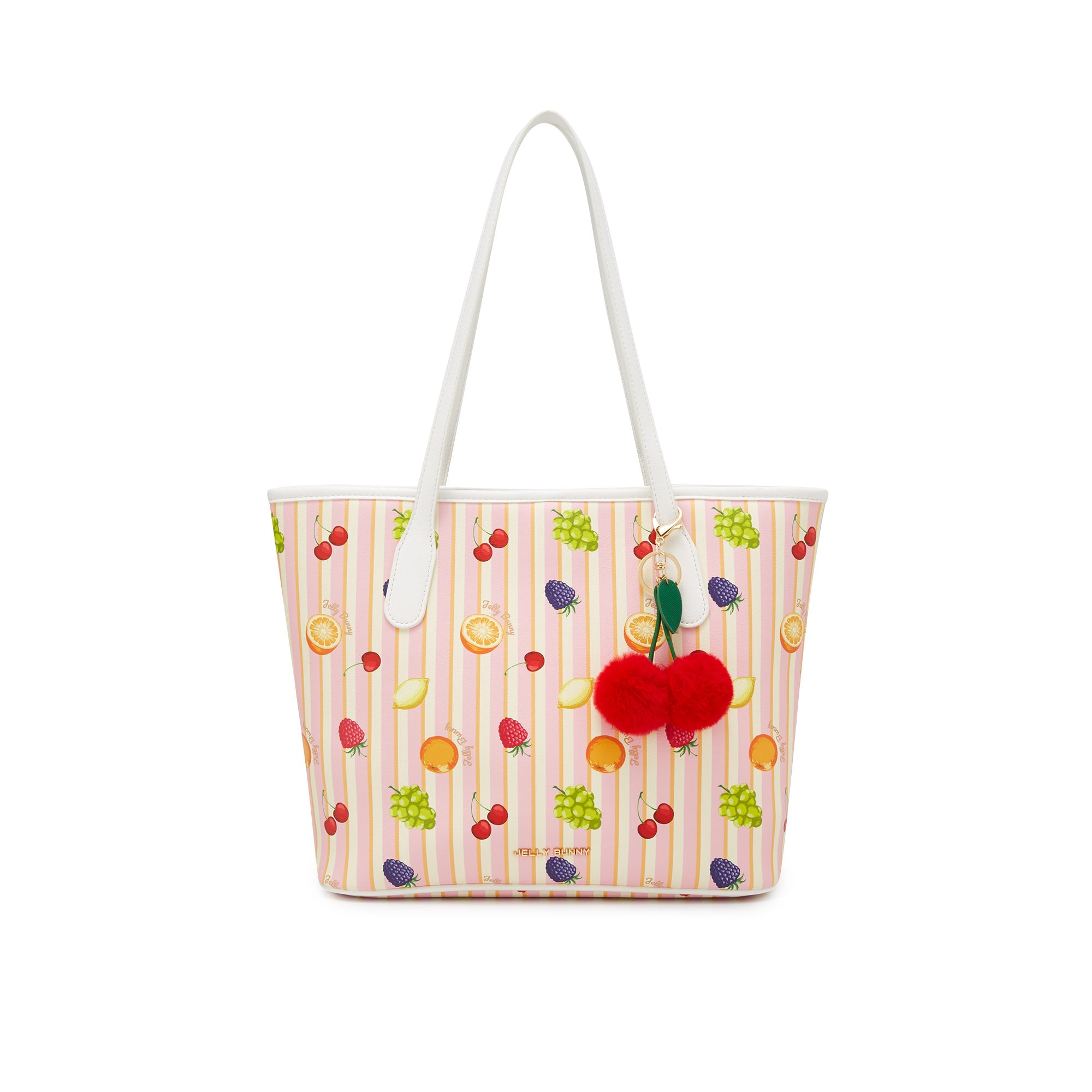 Amelia Tote Bag Printed Pink