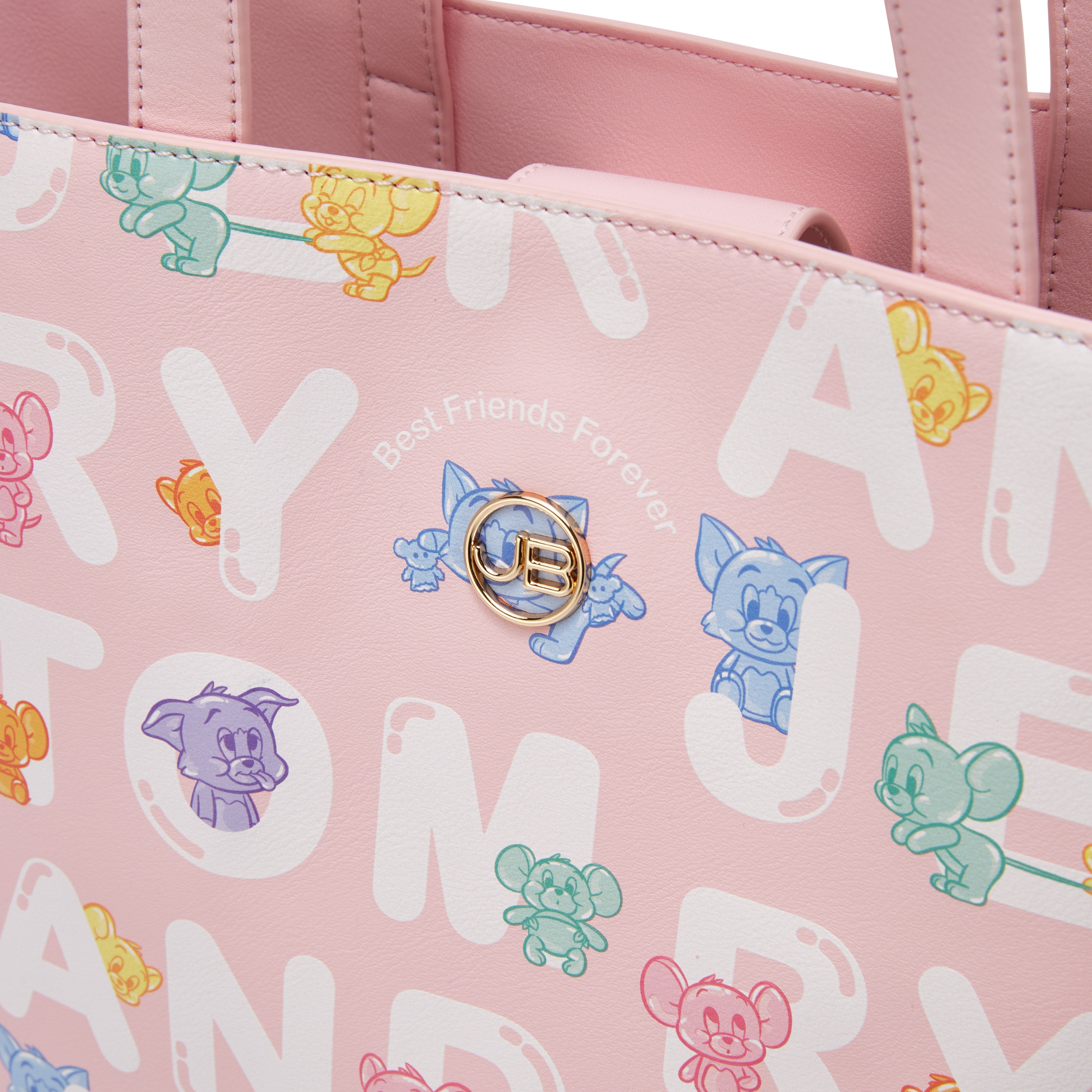 Besties Tote Bag Light Pink