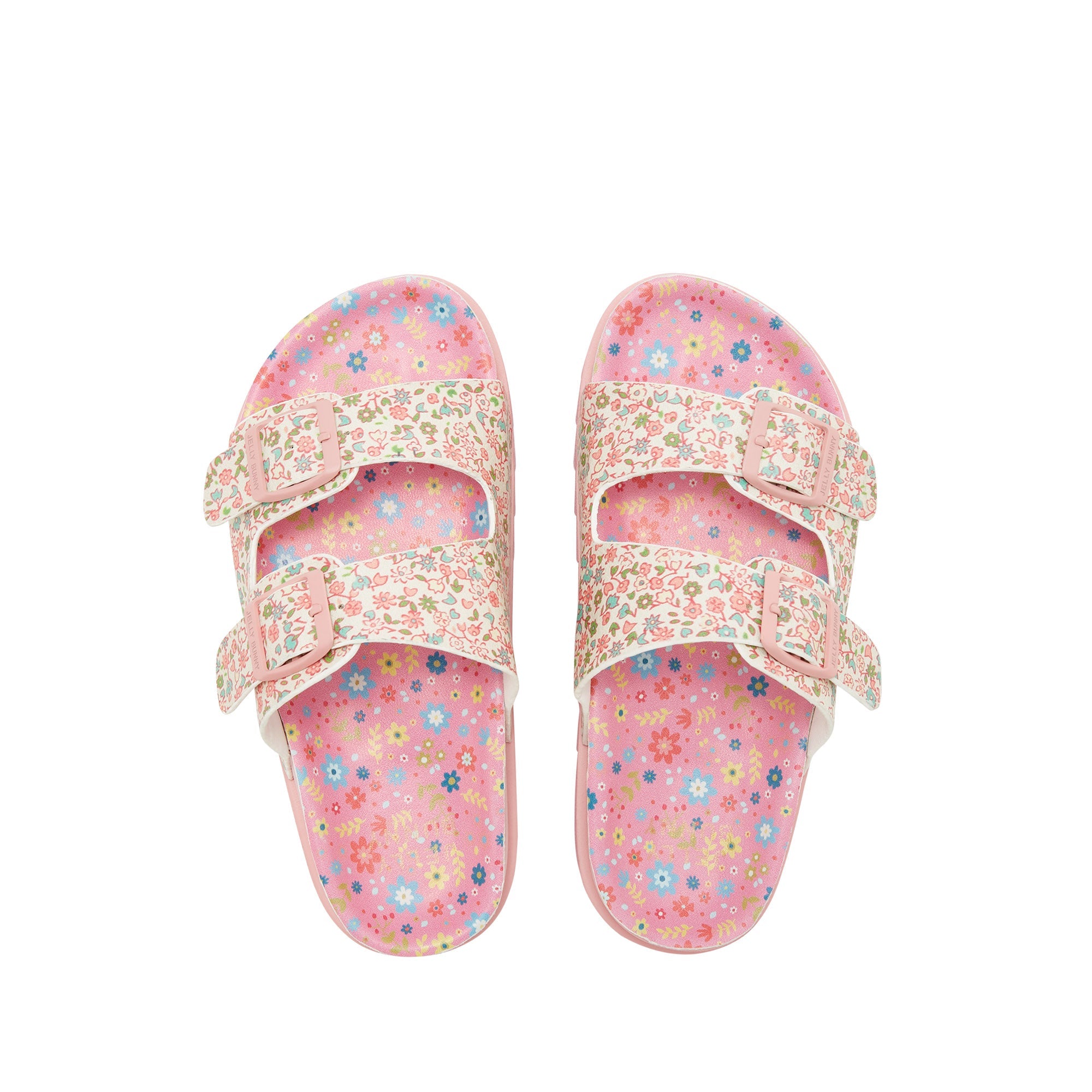 Mini Sandal Flower Flat Sandals For Girls Light Pink