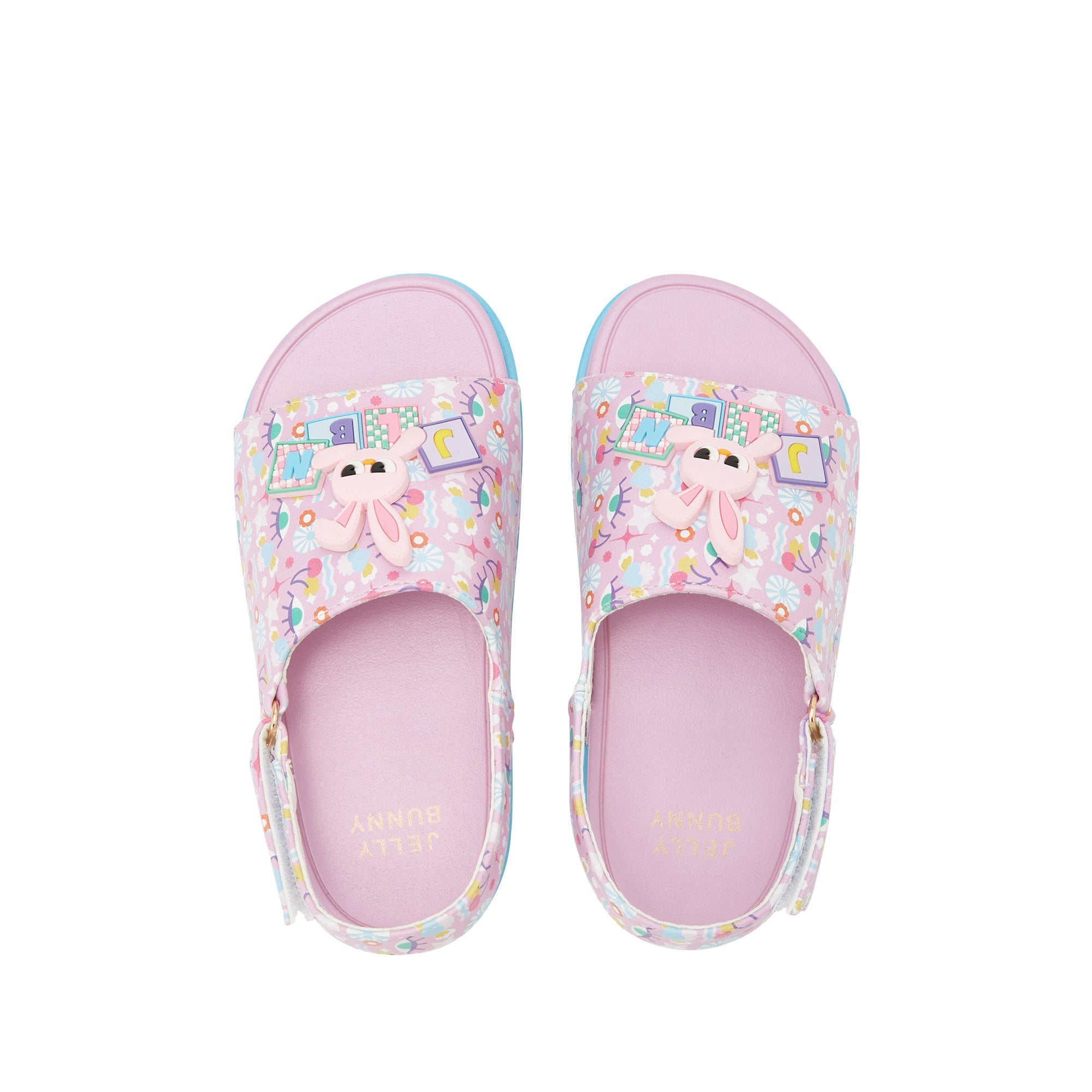 Mini Friendly Sushi Flat Slingbacks For Girls Light Pink