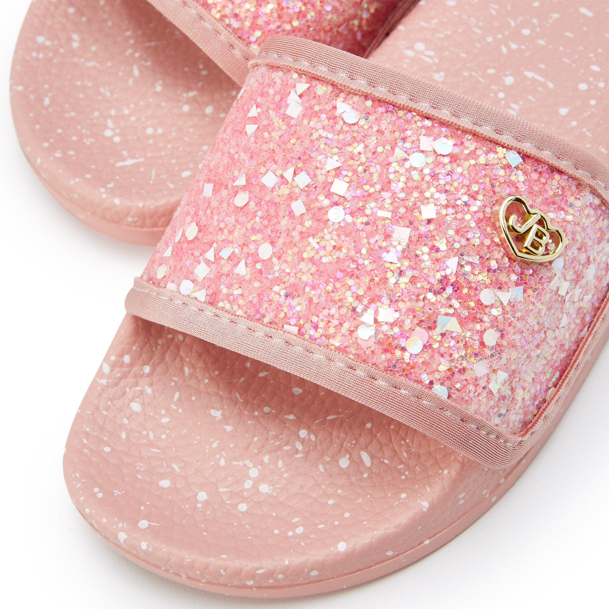 Mini Slide Anna Flat Sandals For Girls Pink