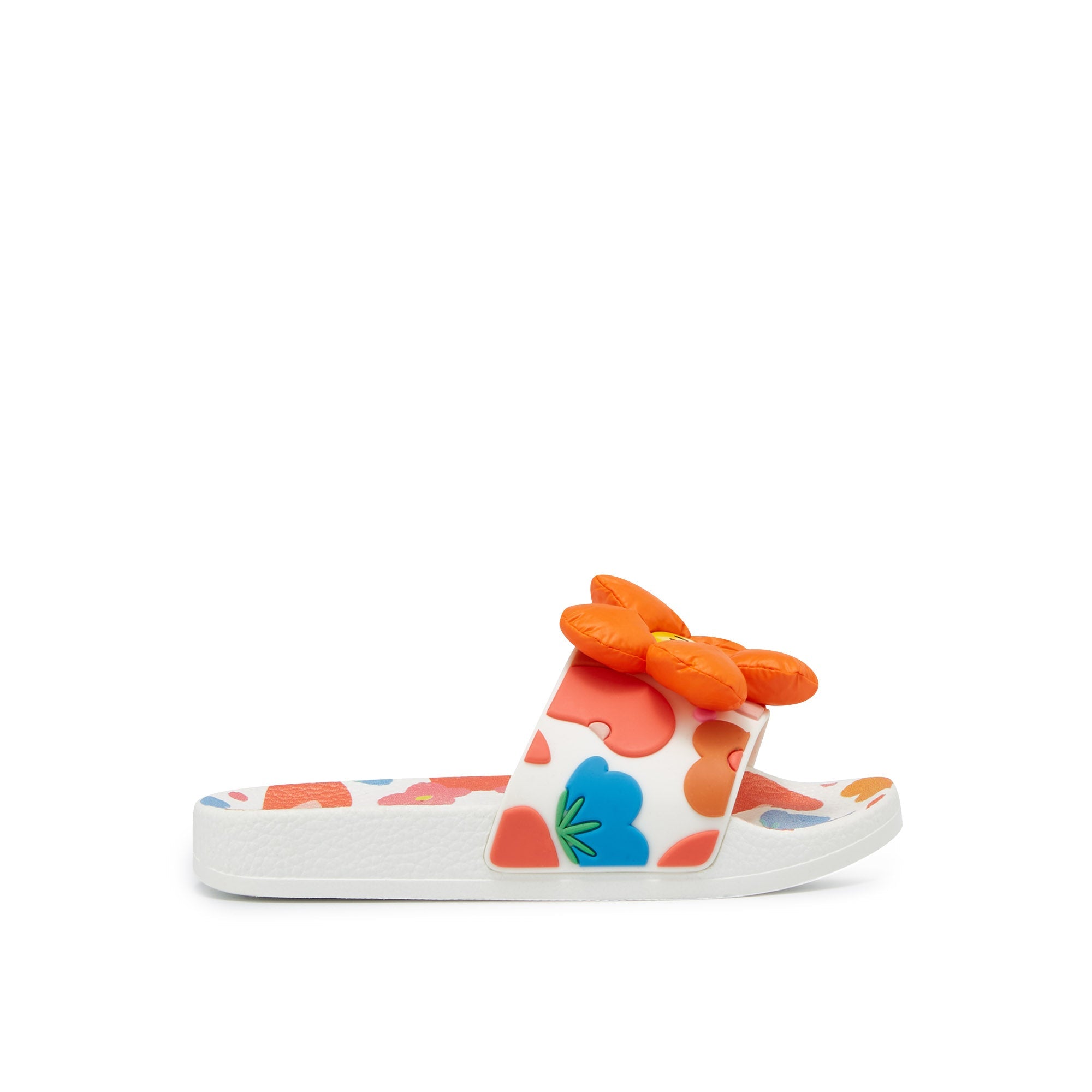 Mini Slide Liliana Flat Sandals For Girls Multi Color