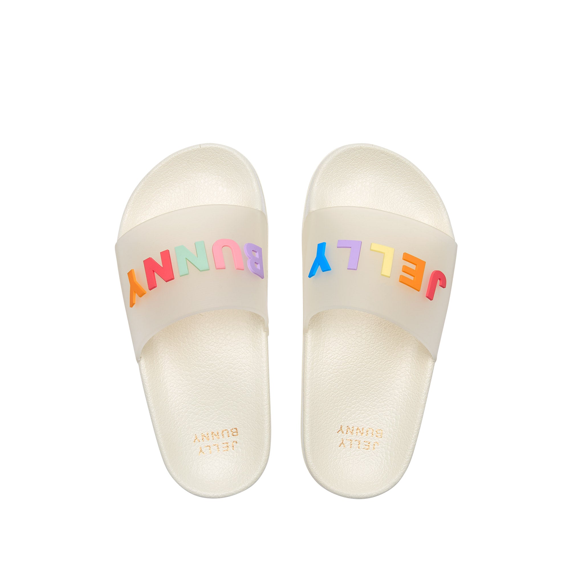 รองเท้าแตะสำหรับเด็กผู้หญิง Mini Angelica JB Rain Ivory