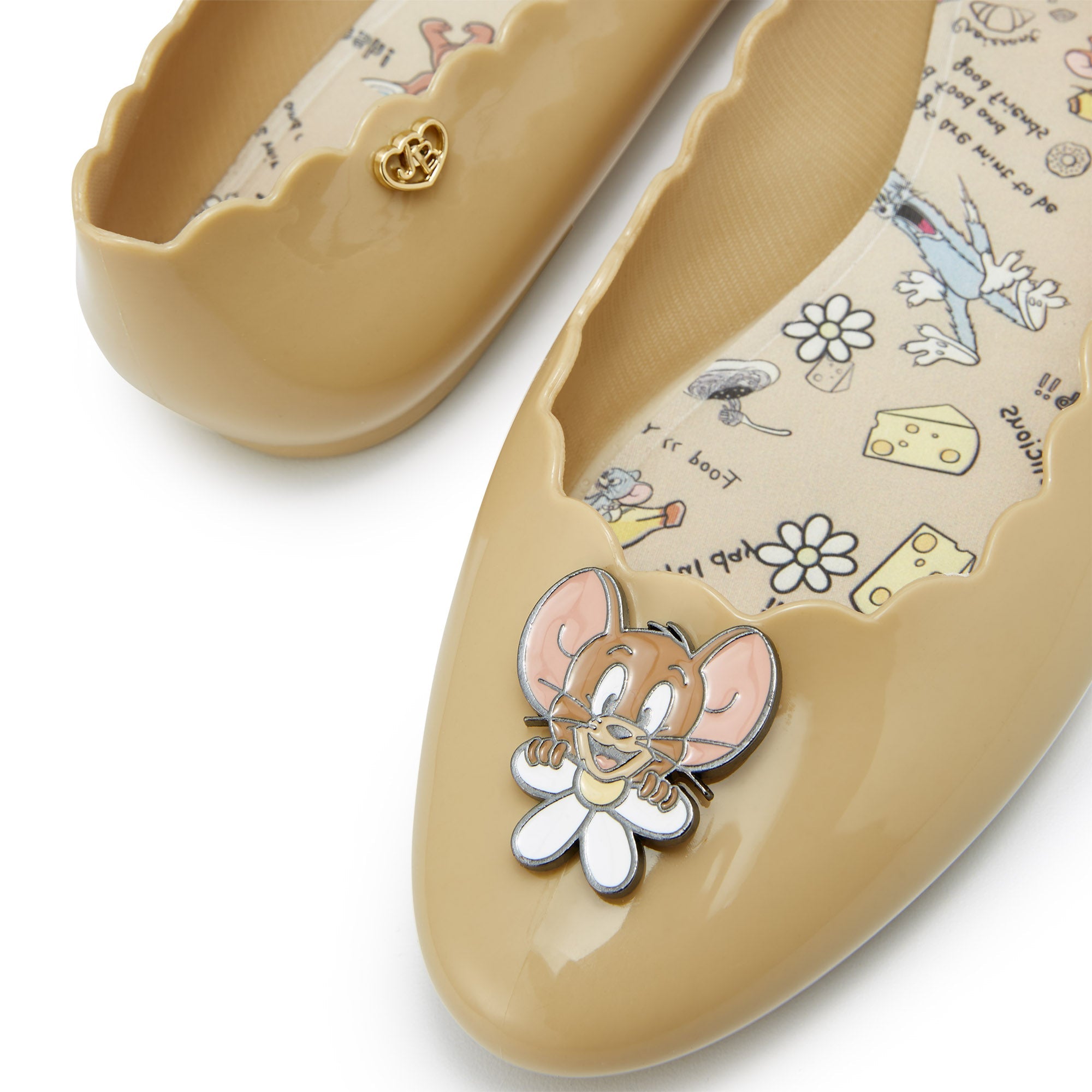 Sophie Butterscotch Flat Ballerinas Light Brown