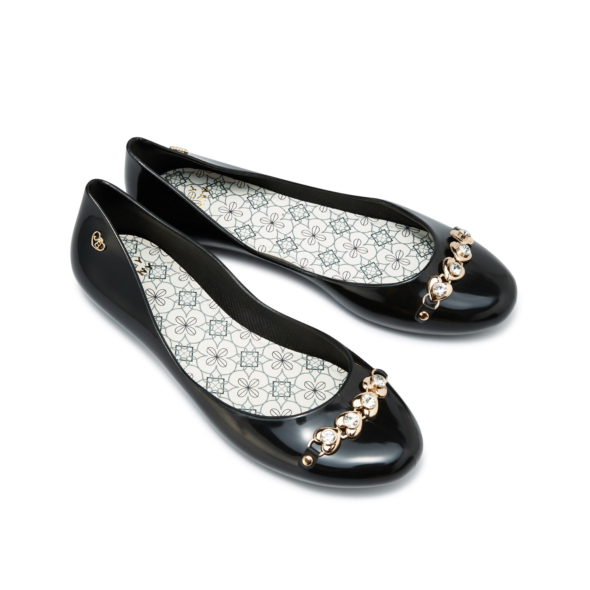 Melina Aadhya Flat Ballerinas Black