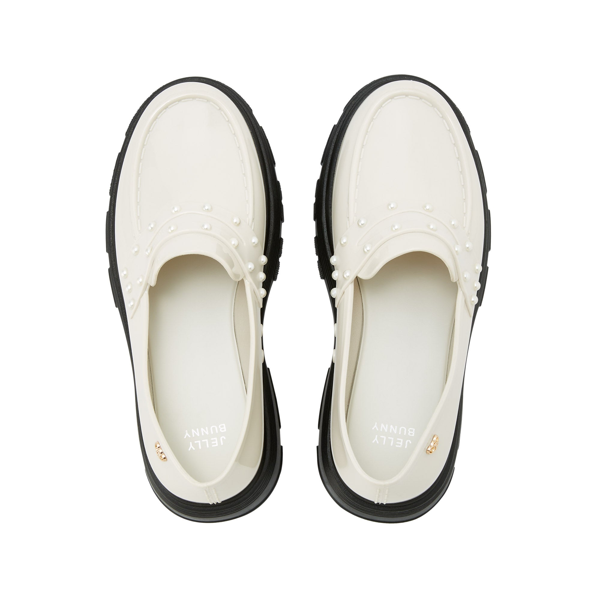 Kinta Flat Loafers White