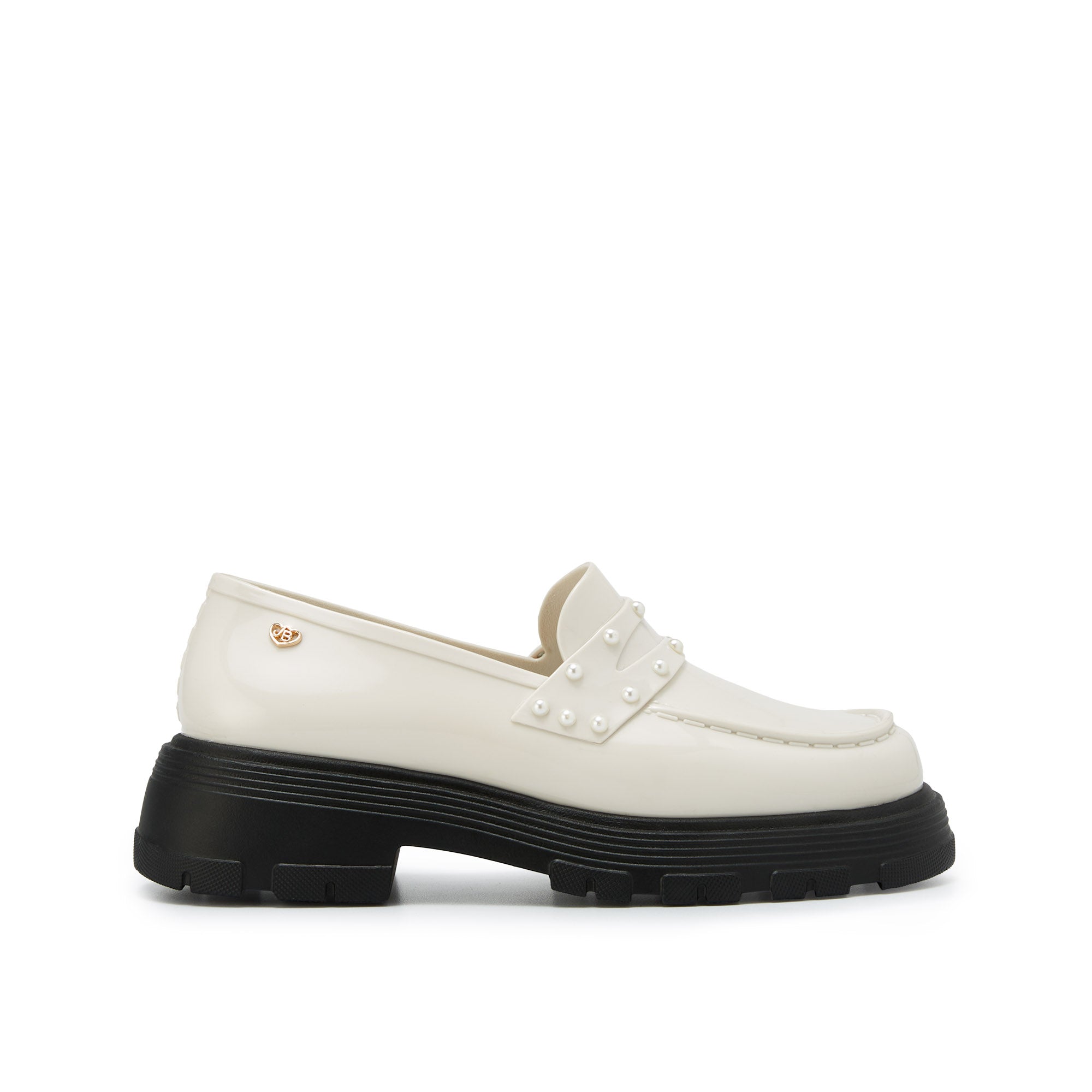 Kinta Flat Loafers White