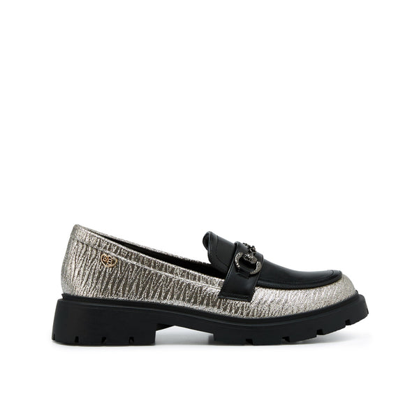 【NONCODE】Milan platform loafers Numb rombo platform loafers with logo Black | Replay Jeans
