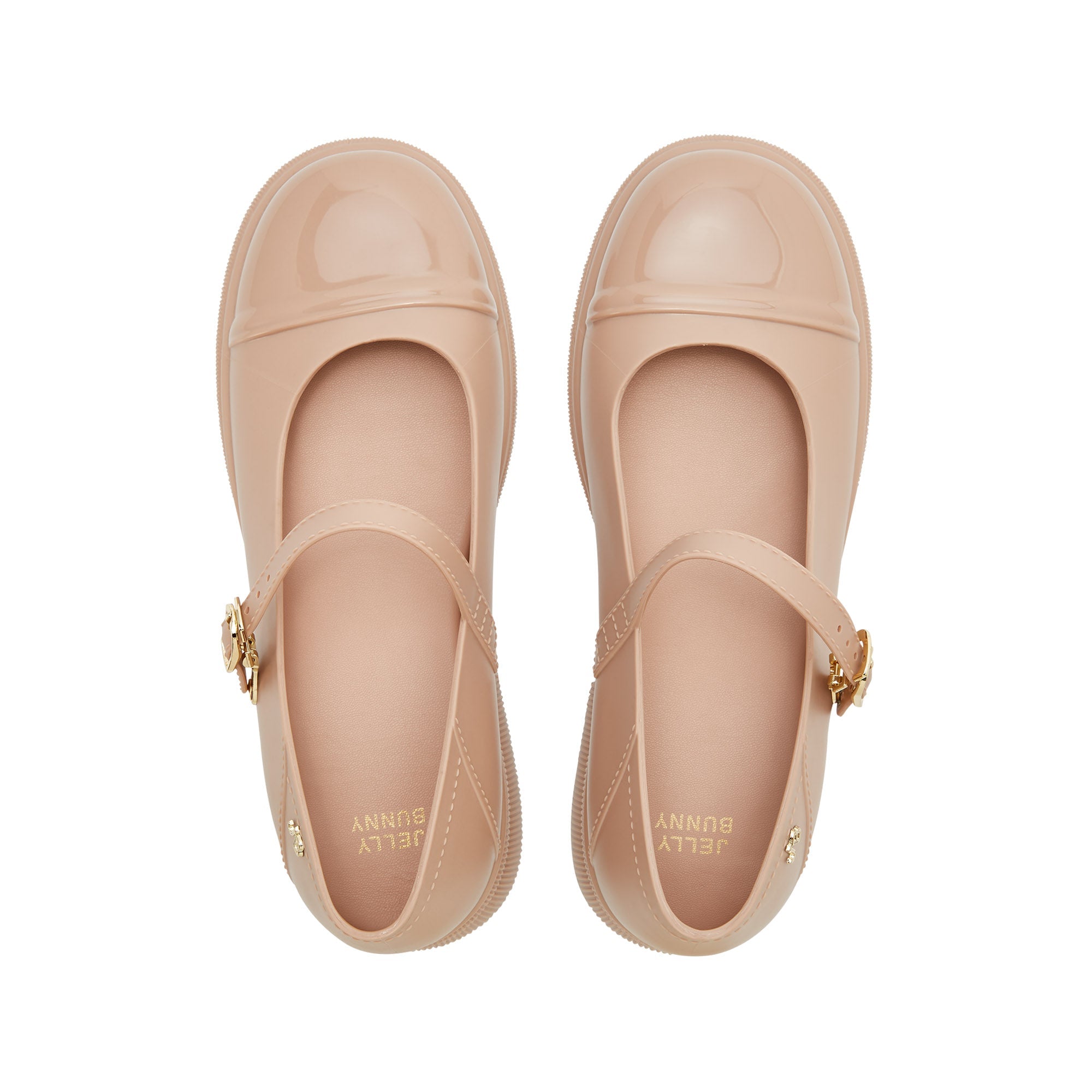 Rory Bright Platform Mary Janes Brown