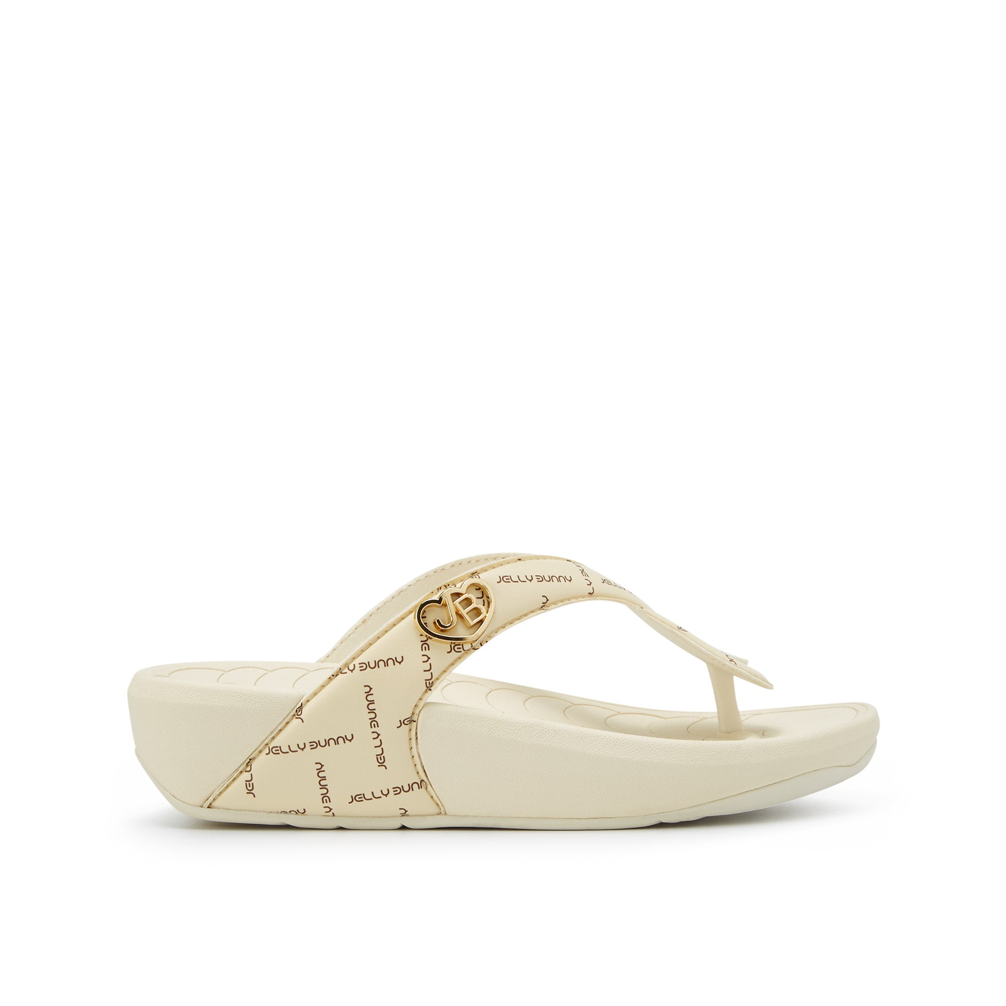 Bunny Twist Ezra Flip-Flops Ivory