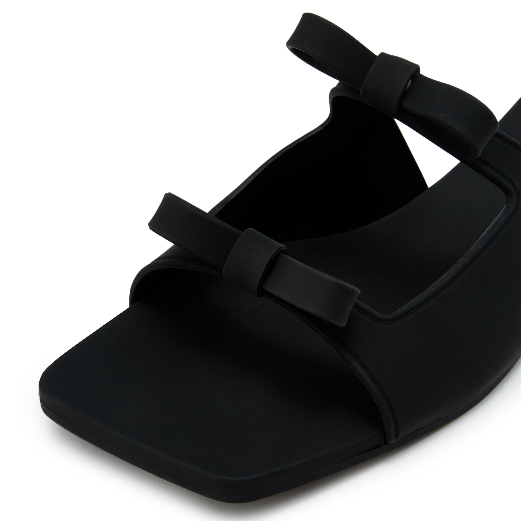 Darat Flat Sandals Black