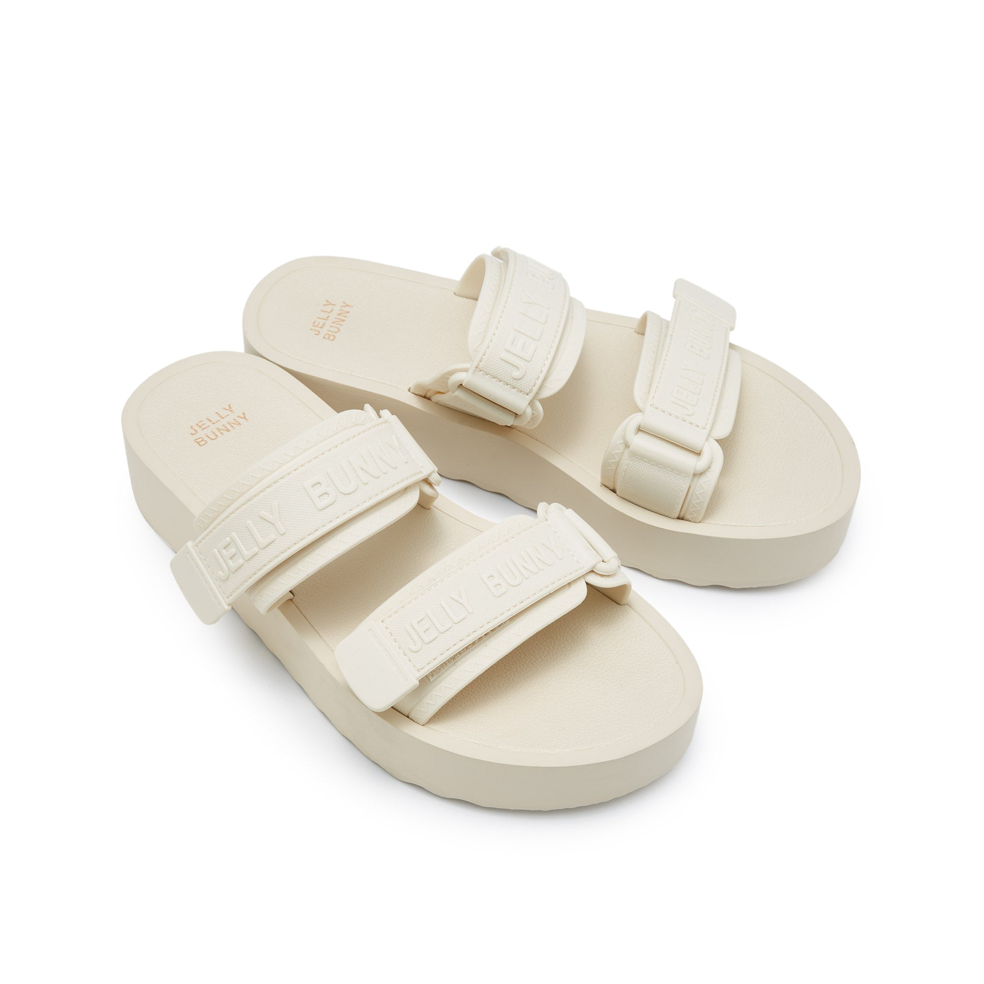 Yakusou Platform Sandals White