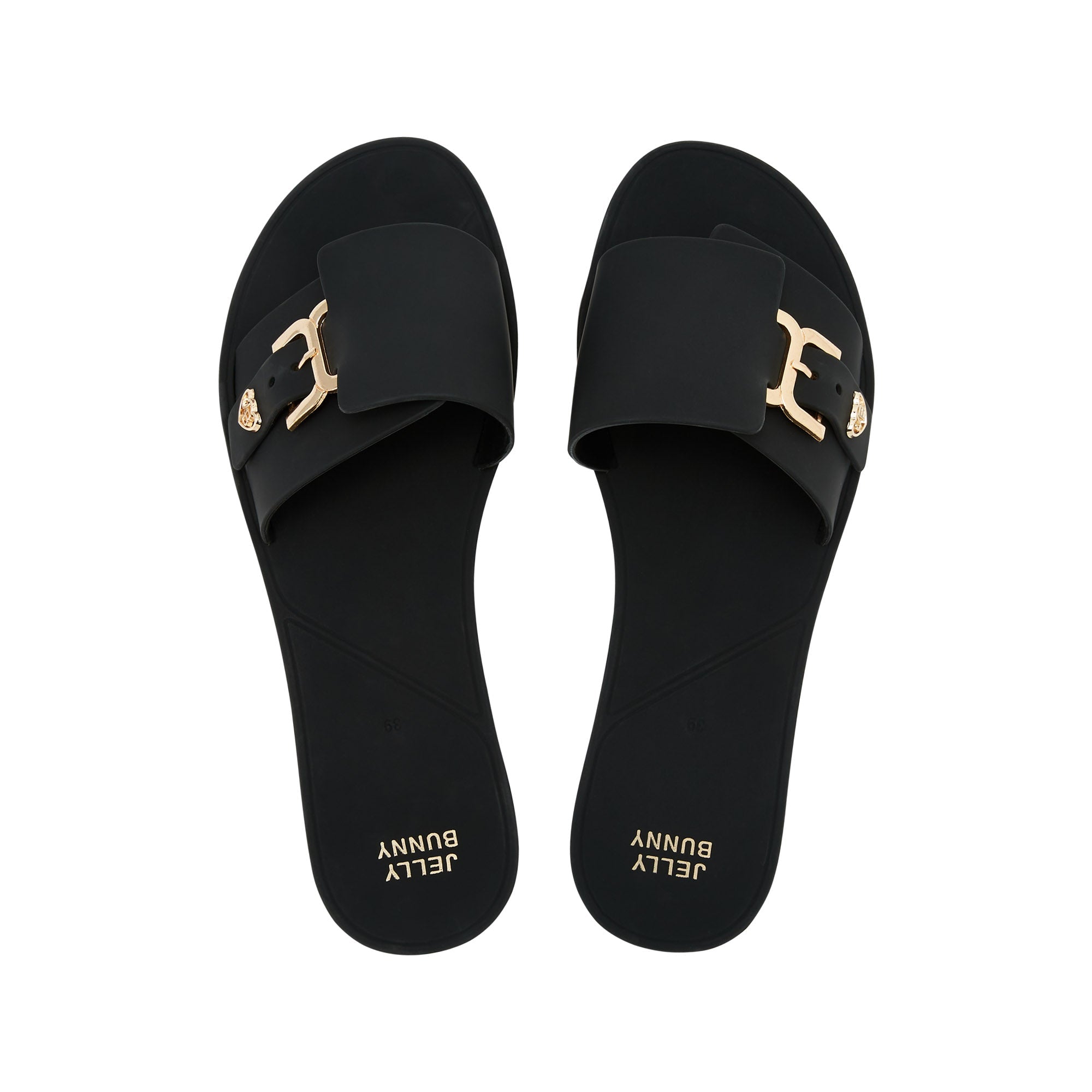 Chounin Flat Sandals Black