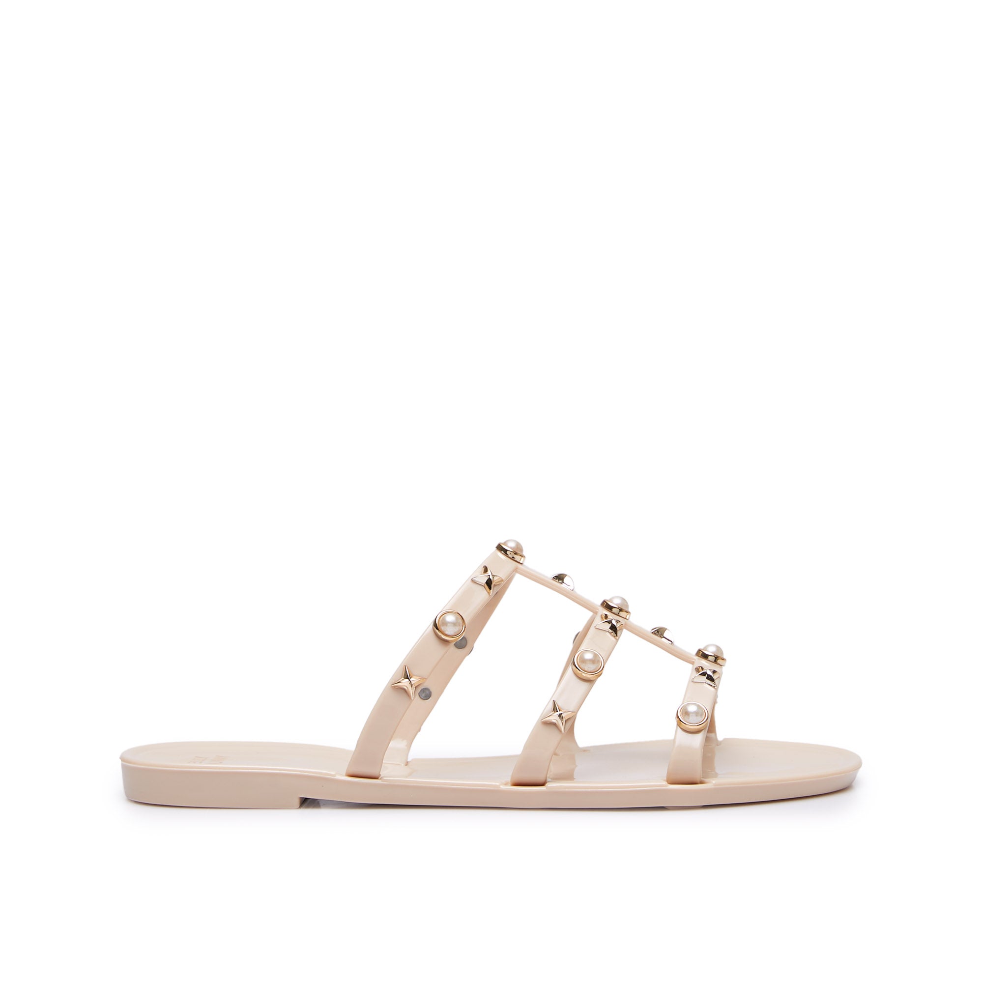 Tres Murabito Flat Sandals Beige