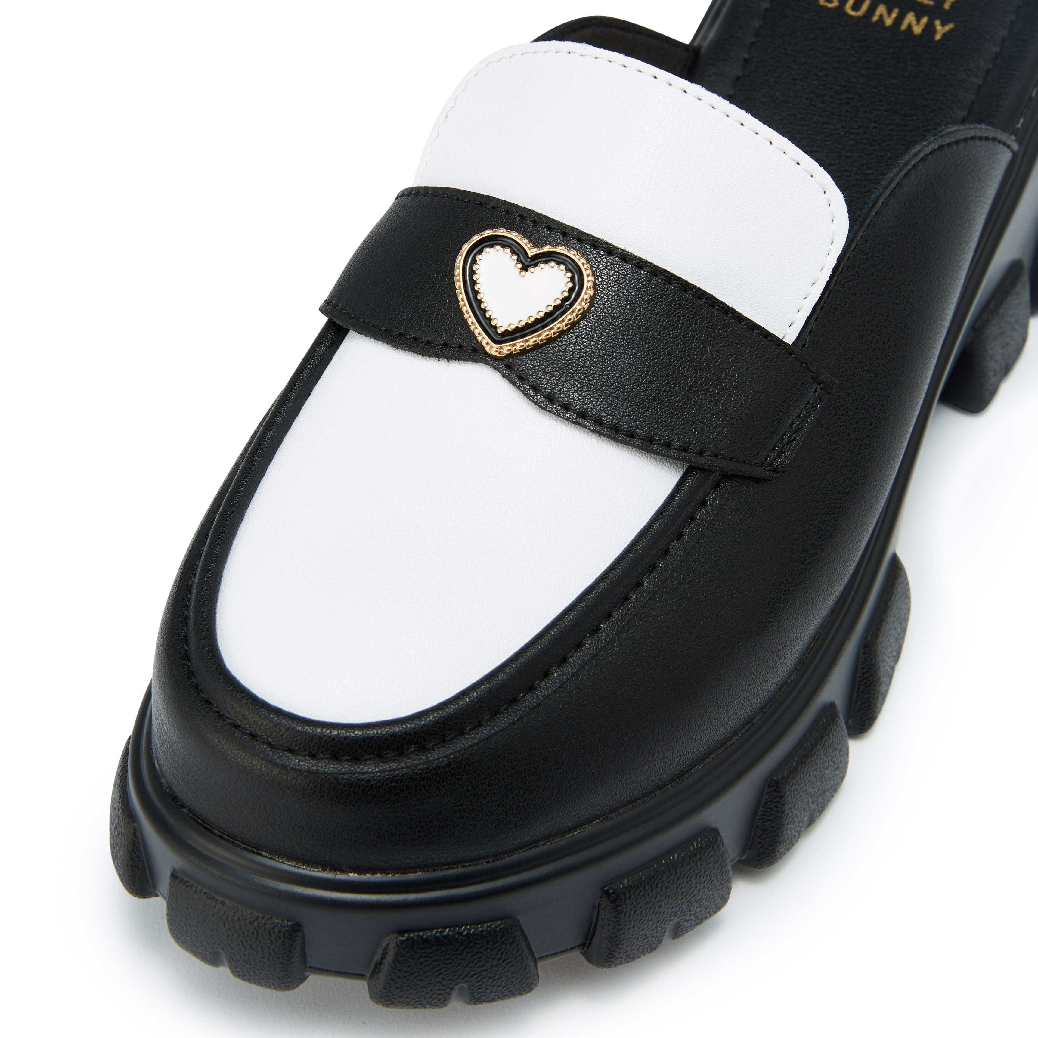 Maggie Amaris Platform Slip-On Loafers Black