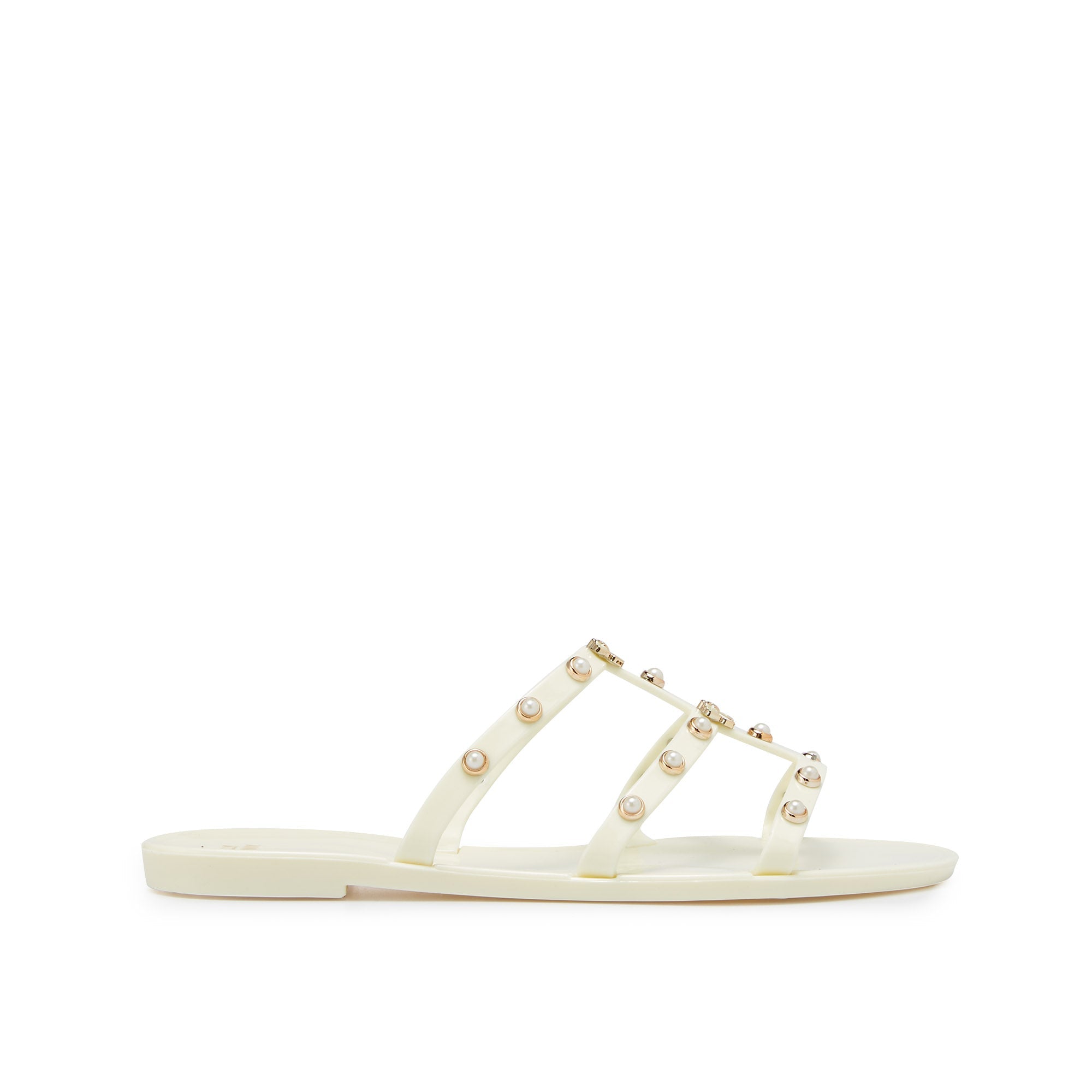 Alice Luella Flat Sandals Ivory