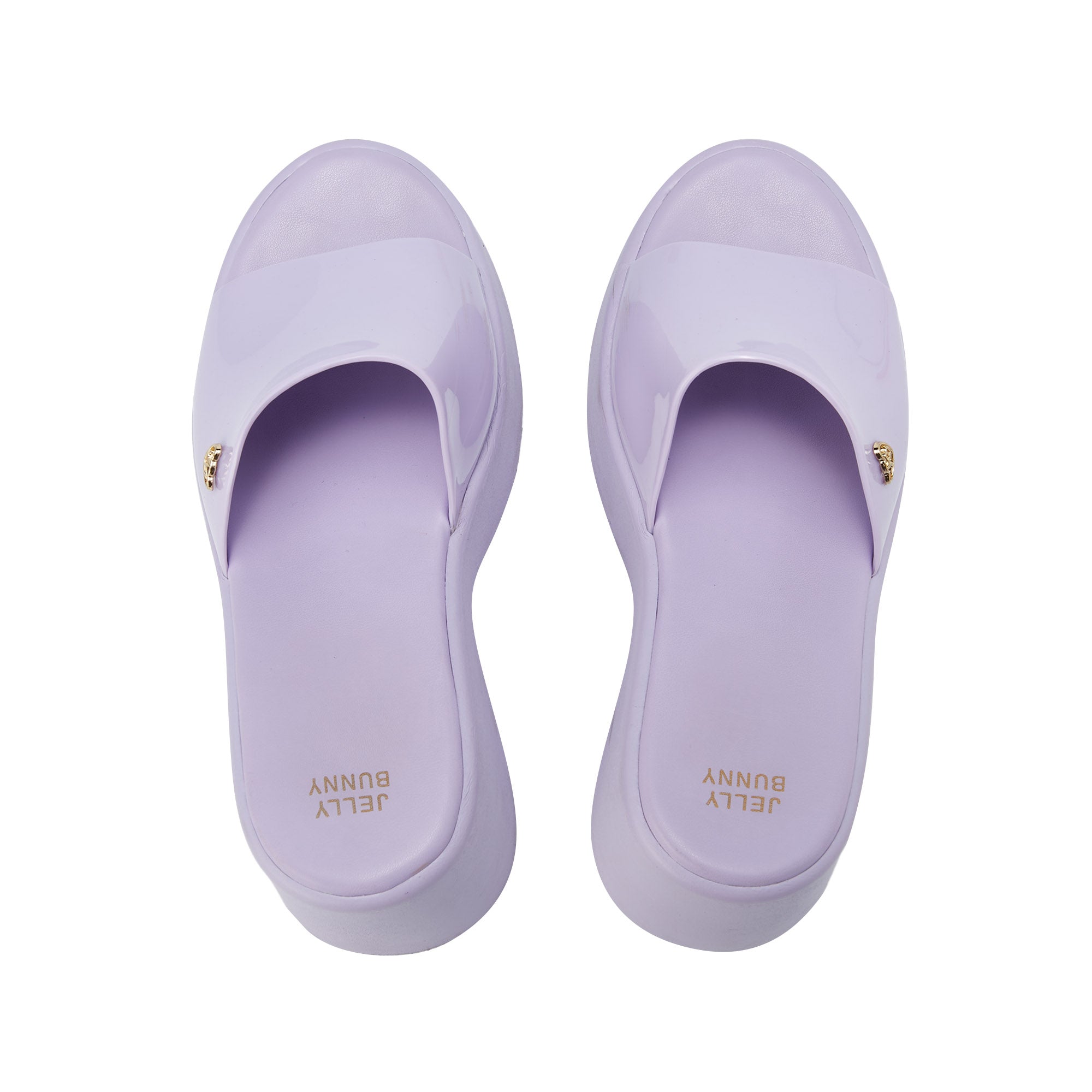 Charmy Platform Sandals Purple