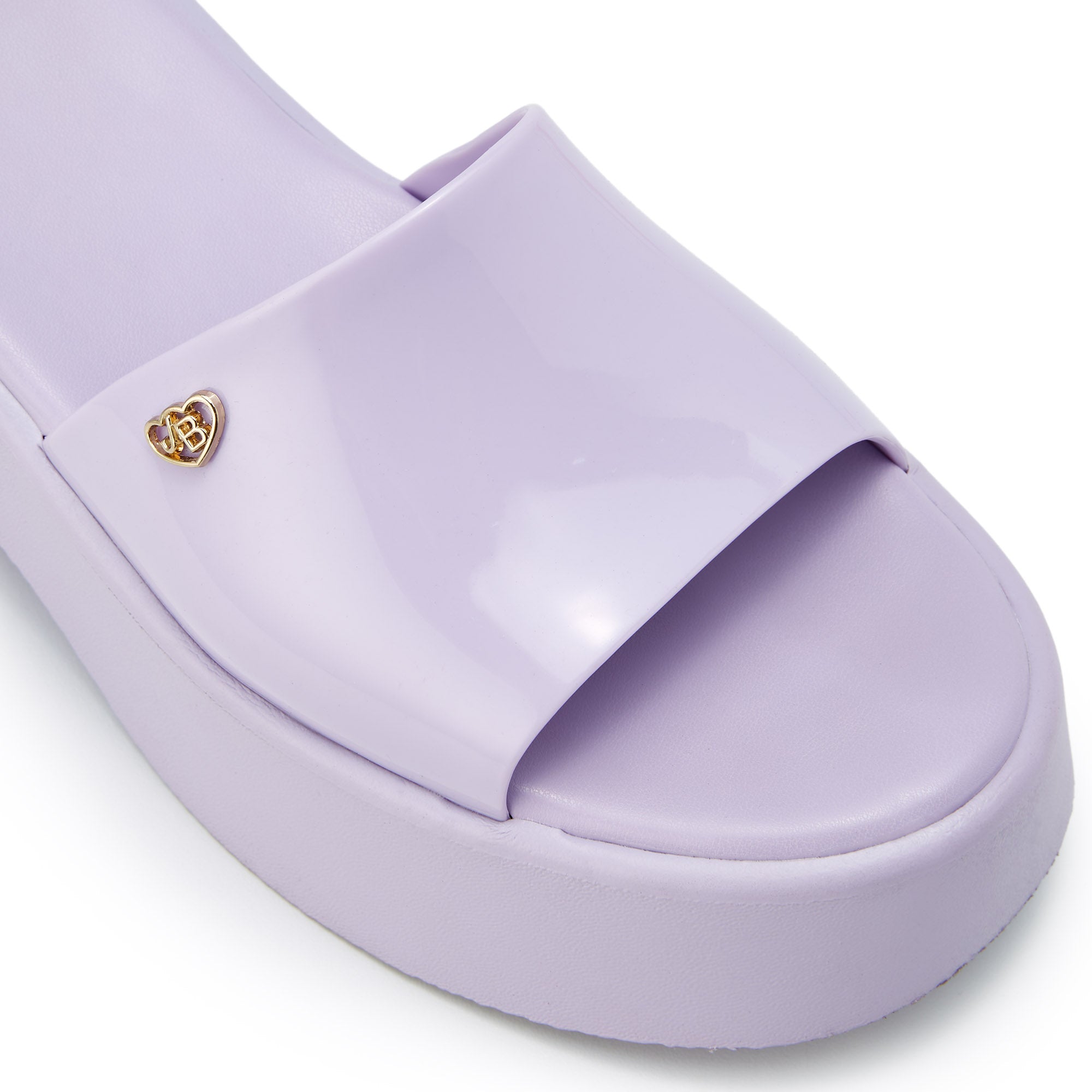 Charmy Platform Sandals Purple