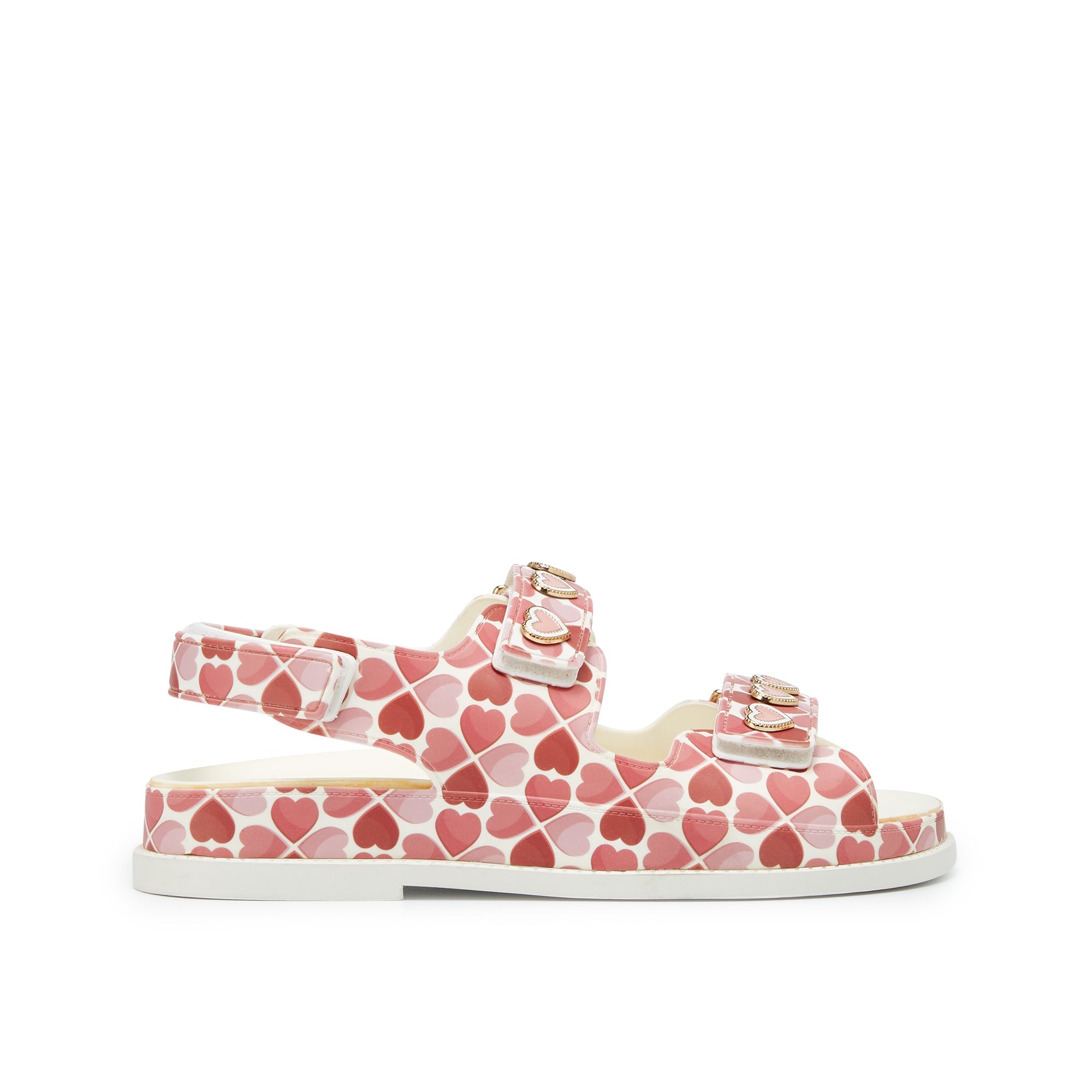 Nicole Karter Flat Sandals Pink