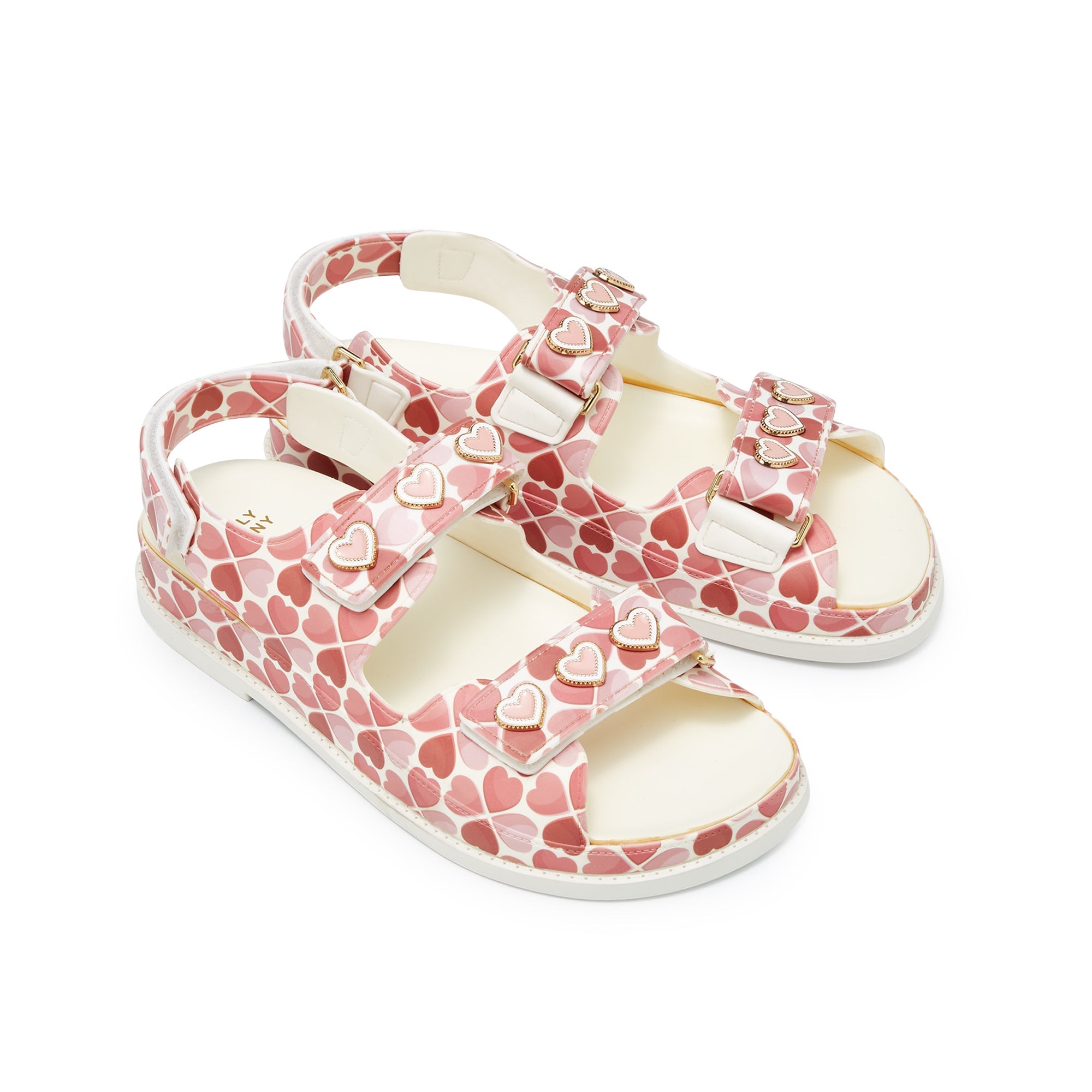 Nicole Karter Flat Sandals Pink