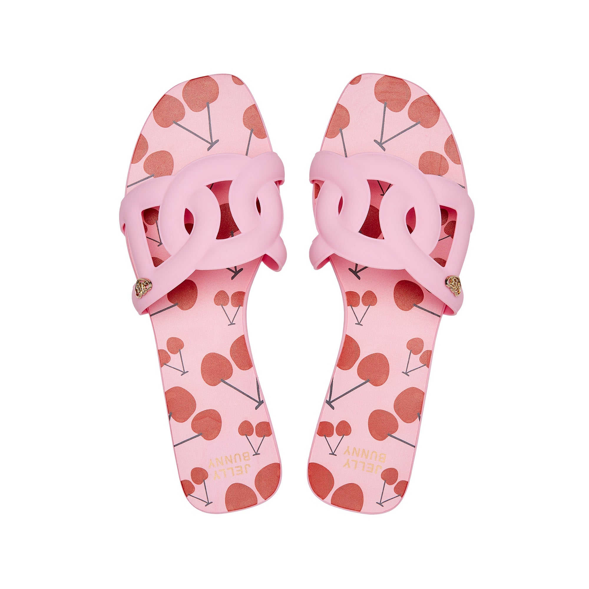 Grase Alicia Flat Sandals Pink