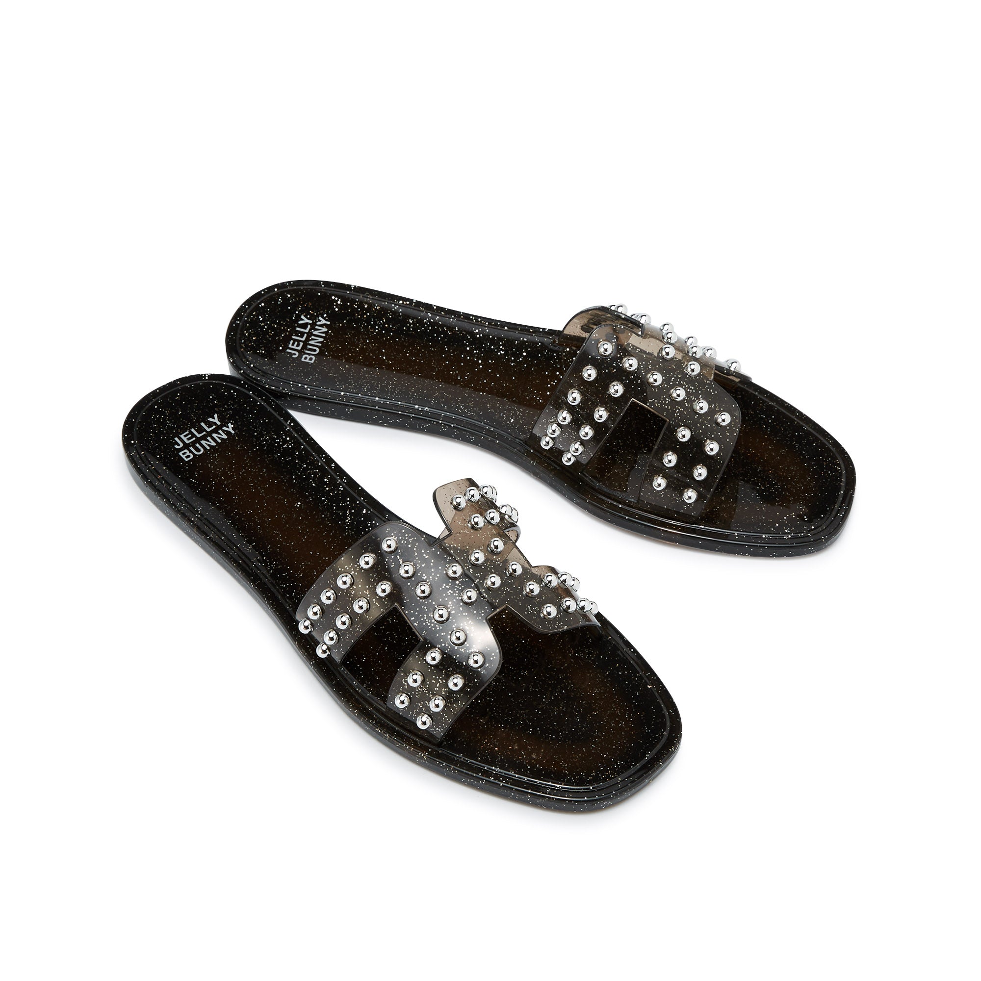 Isabella Flat Sandals Black