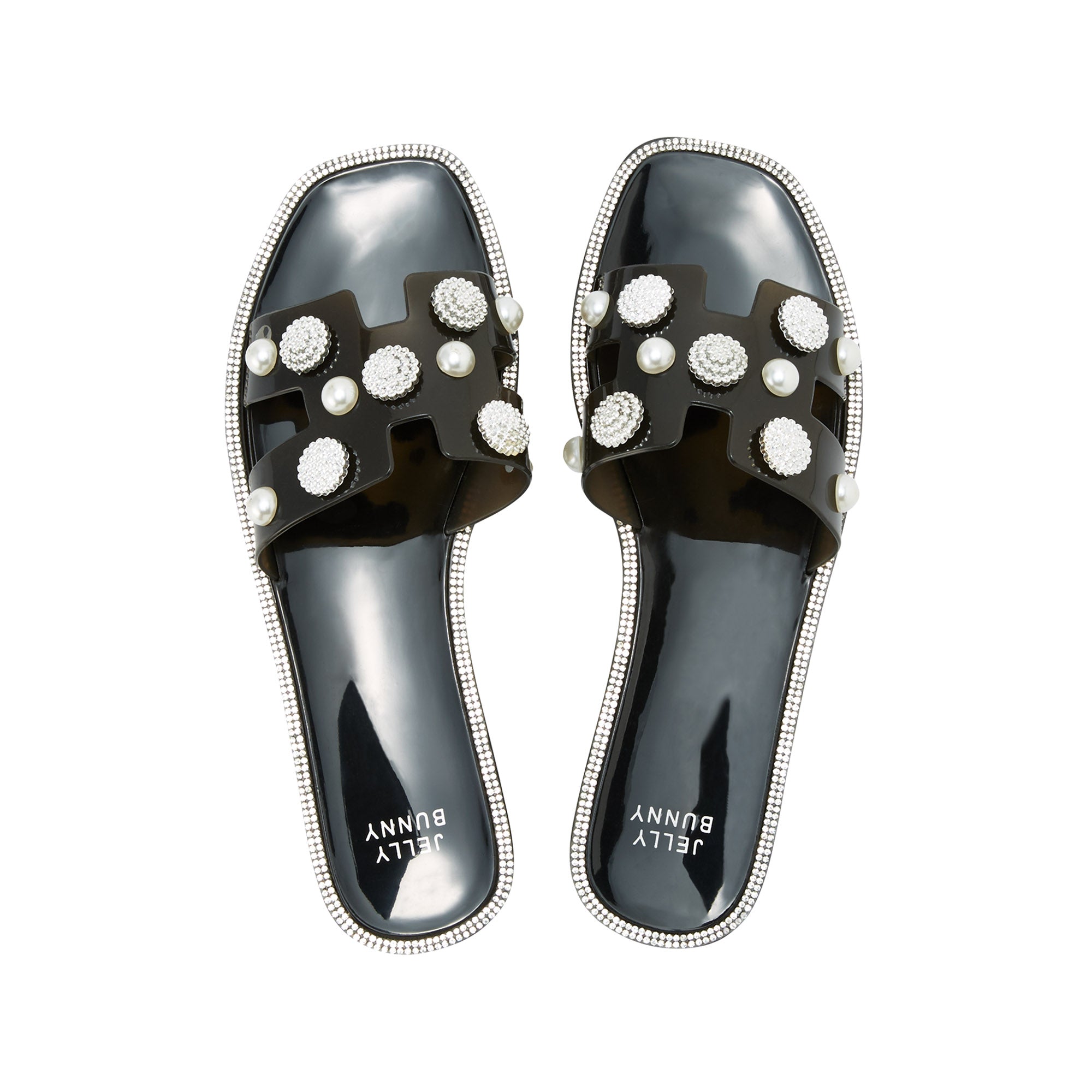 Martina Flat Sandals Black