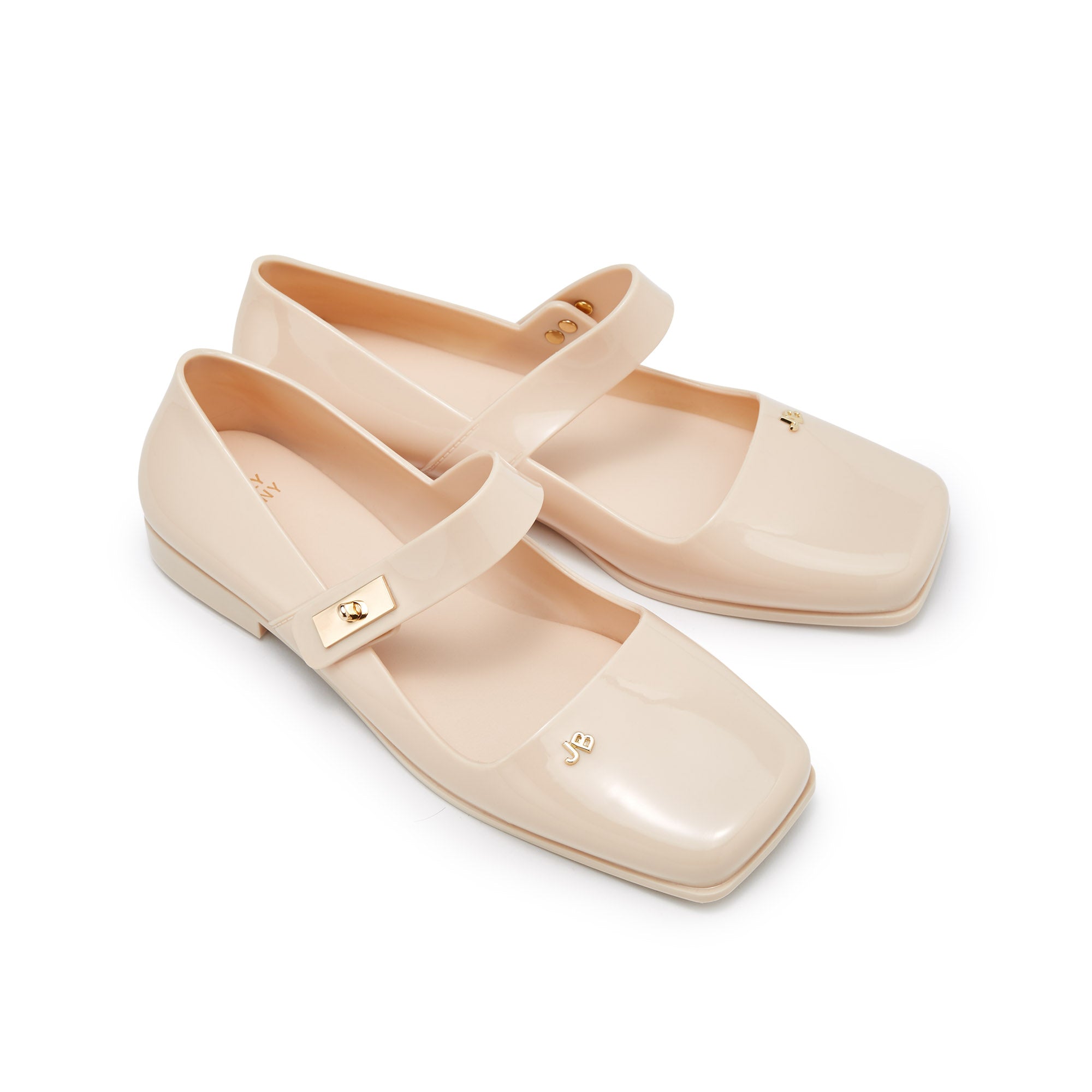 รองเท้าคัทชูทรงบัลเล่ต์ Neko Beige