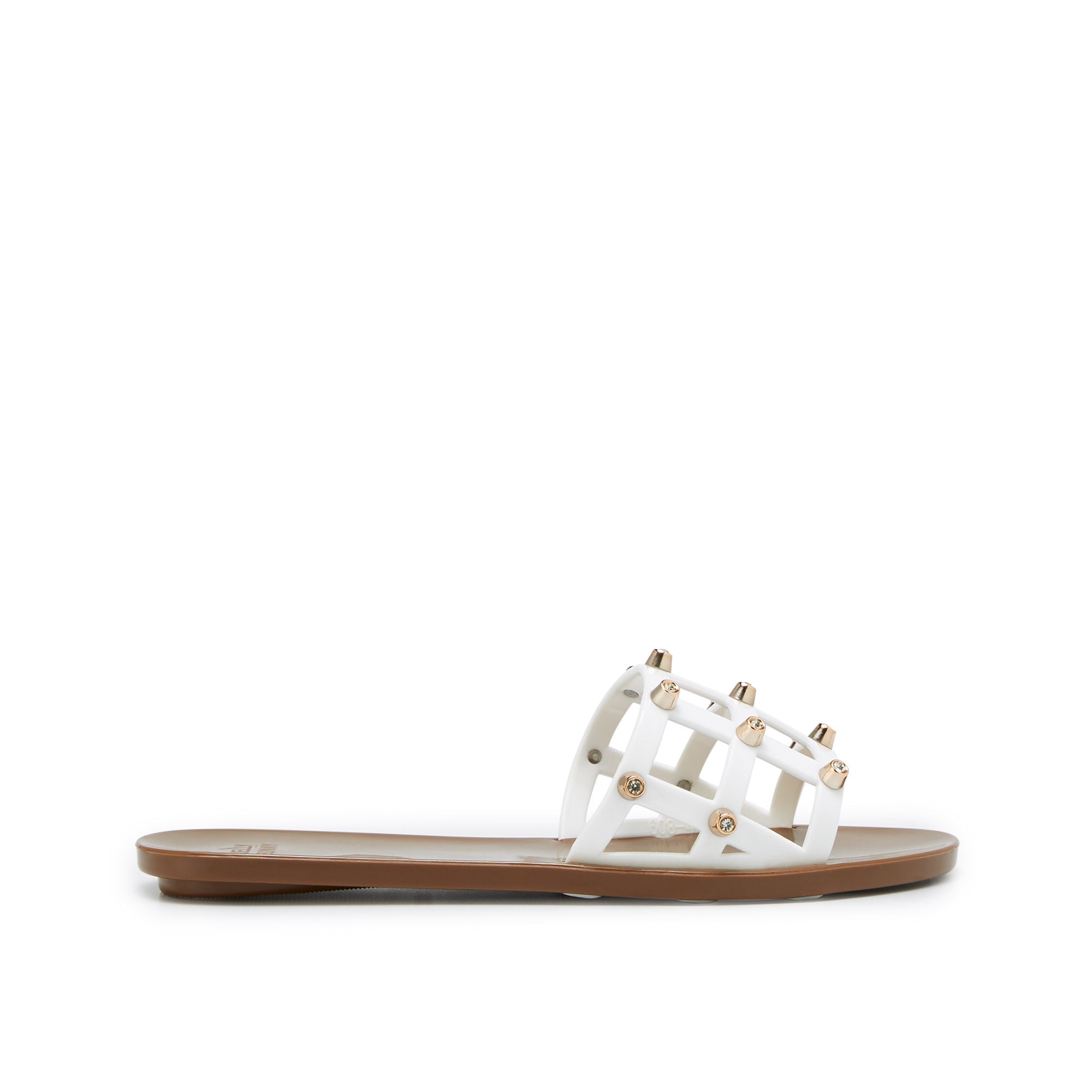 Fermin Leanna Flat Sandals Light Brown