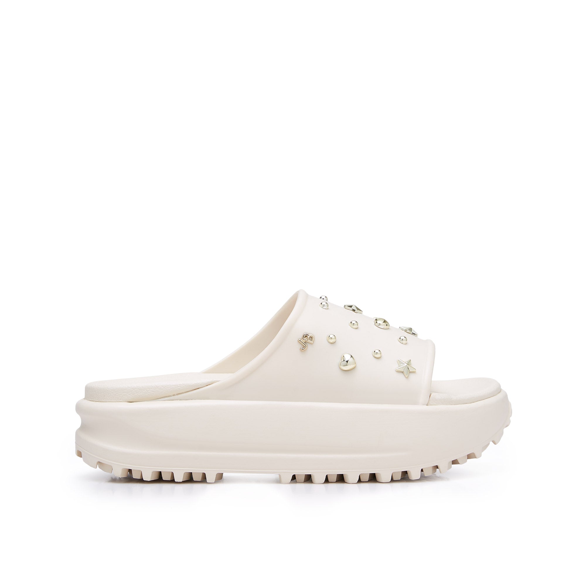 Bente Lorelei Platform Sandals White