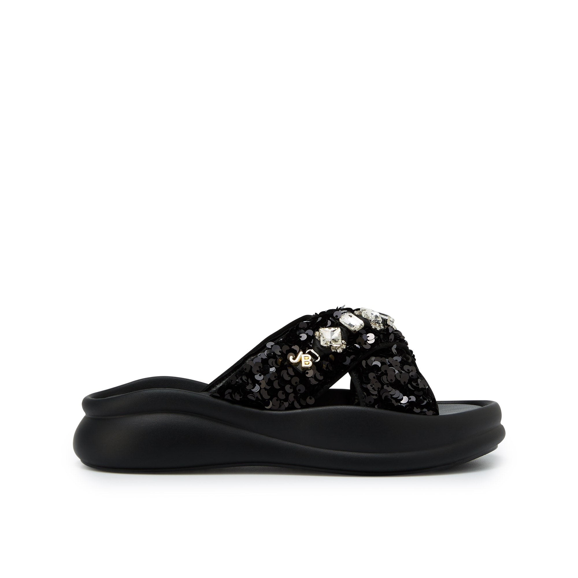 Kine Platform Sandals Black