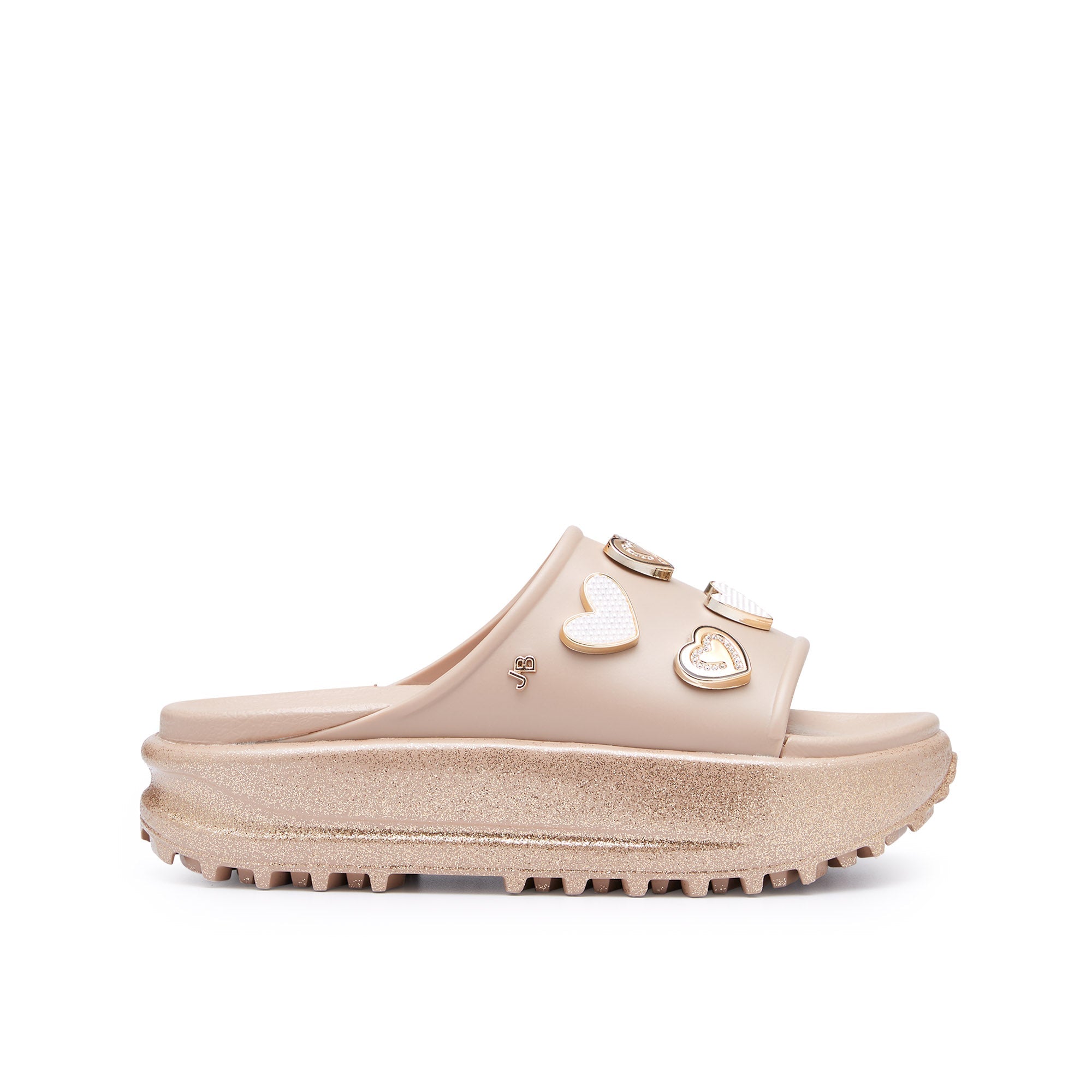 รองเท้าแตะแพลตฟอร์ม Bente Soleil Brown